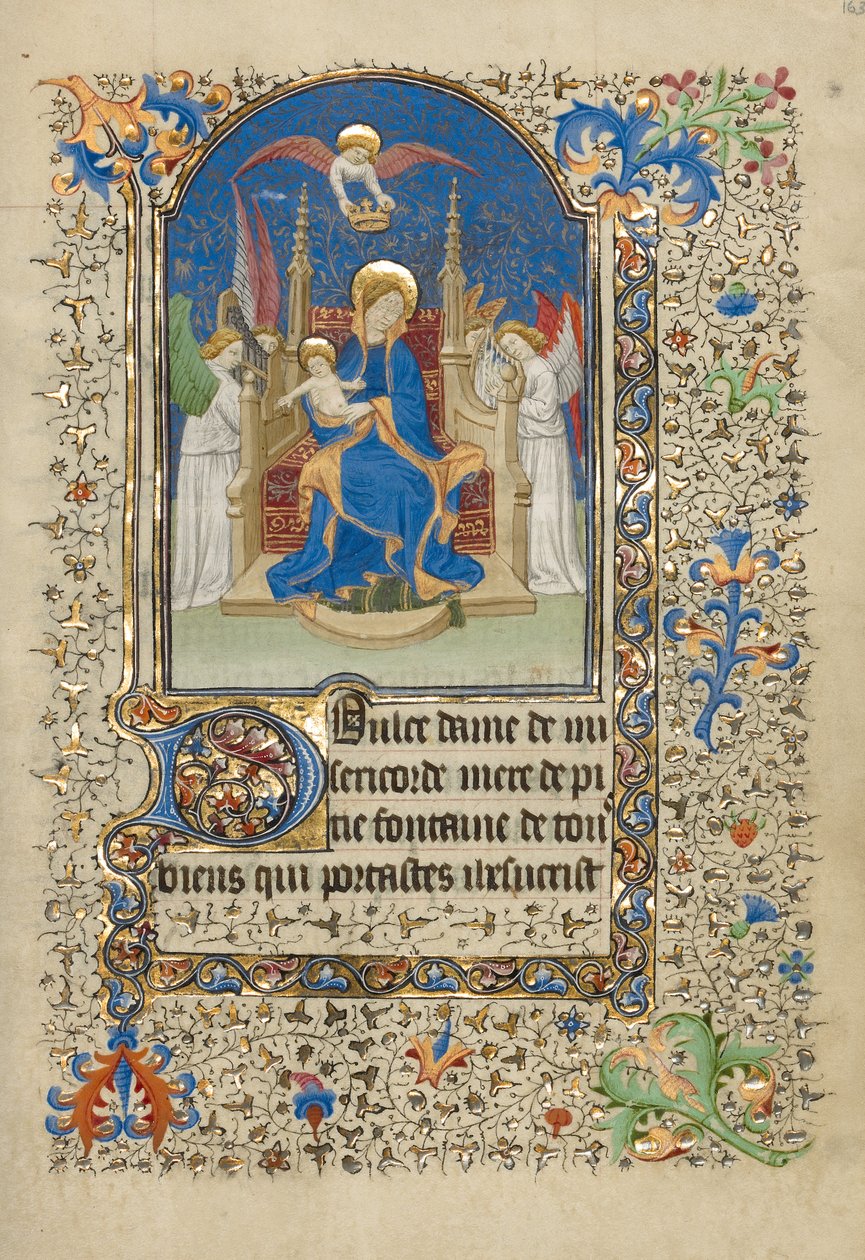 The Virgin and Child Enthroned by Master of the Harvard Hannibal