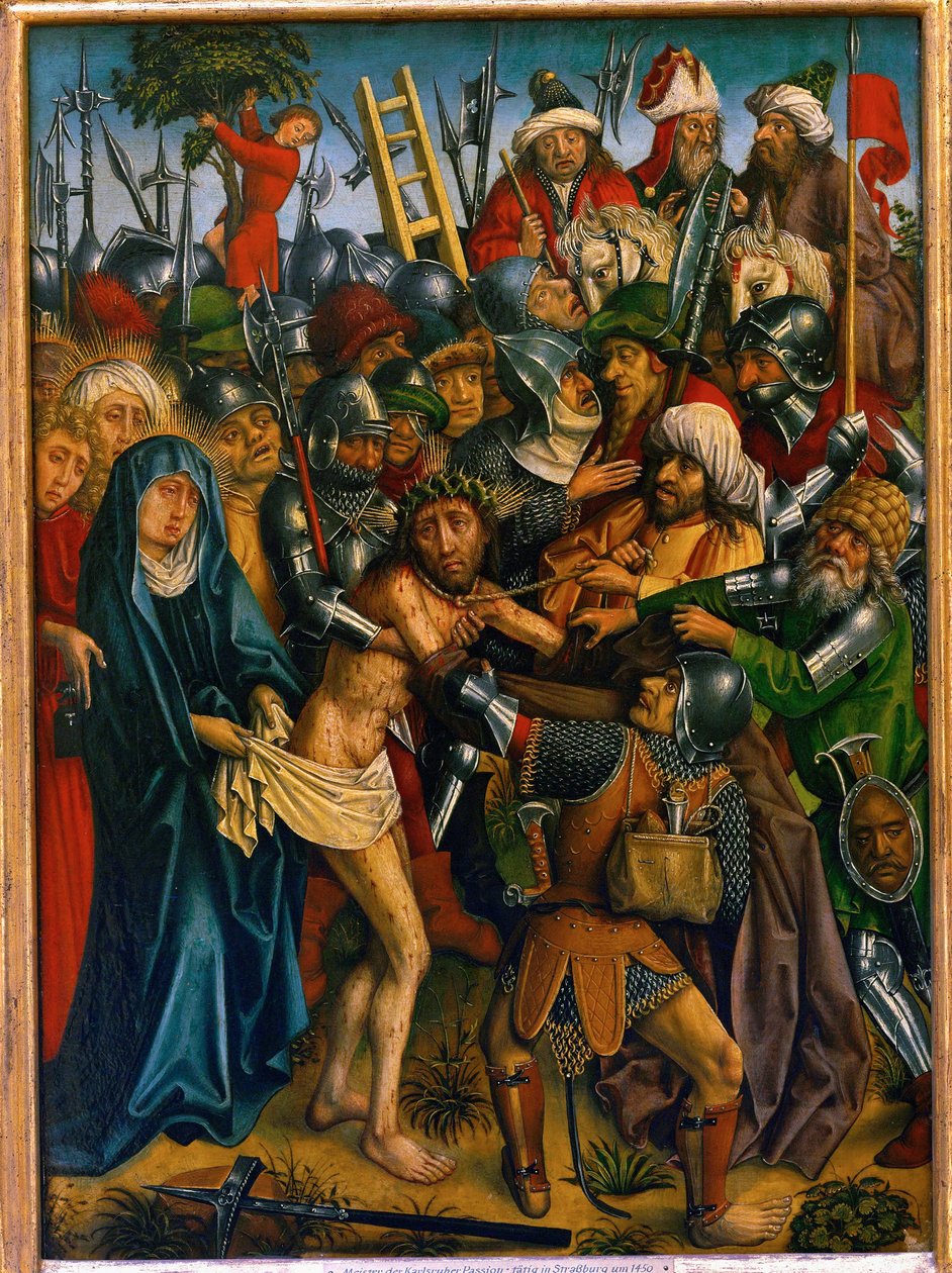 Christ Nailed to the Cross by Master of the Karlsruhe Passion
