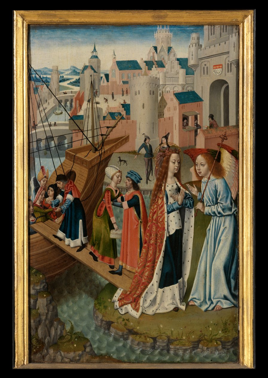 Panel from the Legend of St. Ursula by Master of the Legend of St. Ursula