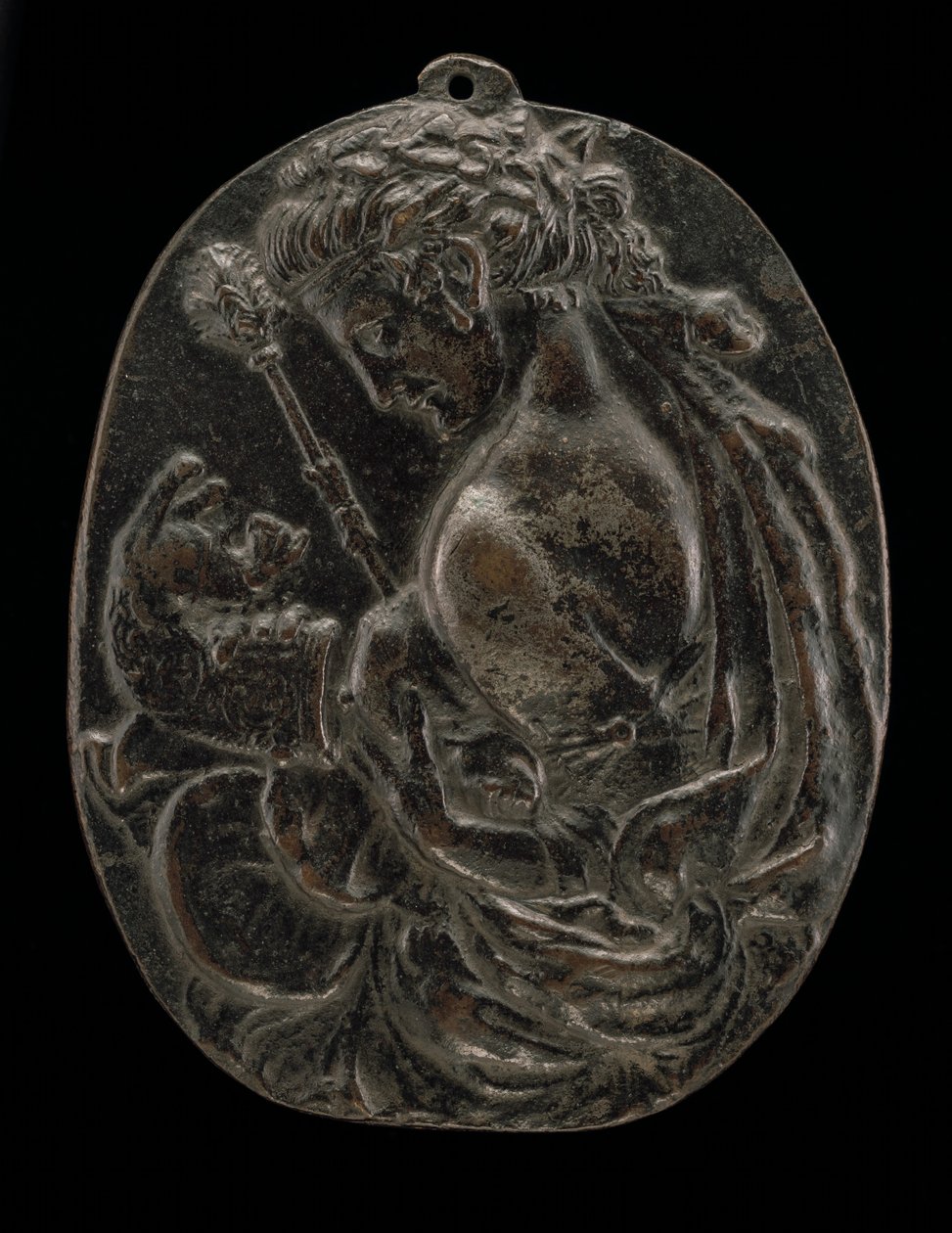 A Bacchante by Master of the Martelli Mirror