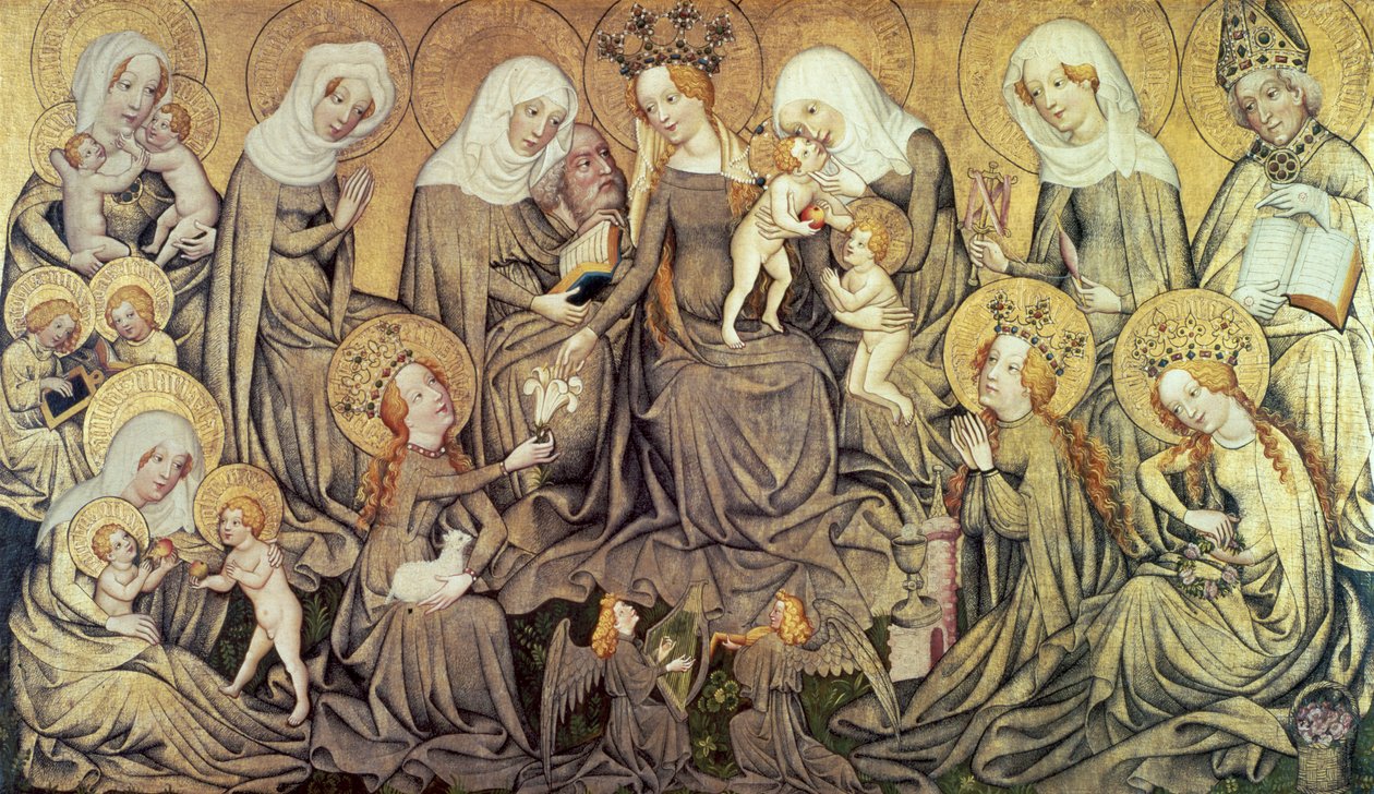Centre panel of the Ortenberg Altarpiece by Master of the Ortenberg Altar