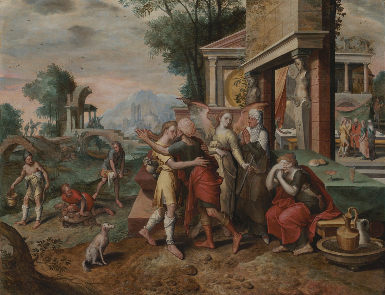 The Return of Tobias by Master of the Prodigal Son