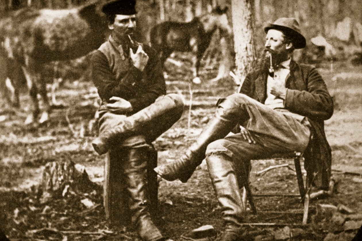 Discussing the Probabilities of an Advance by Mathew B. Brady