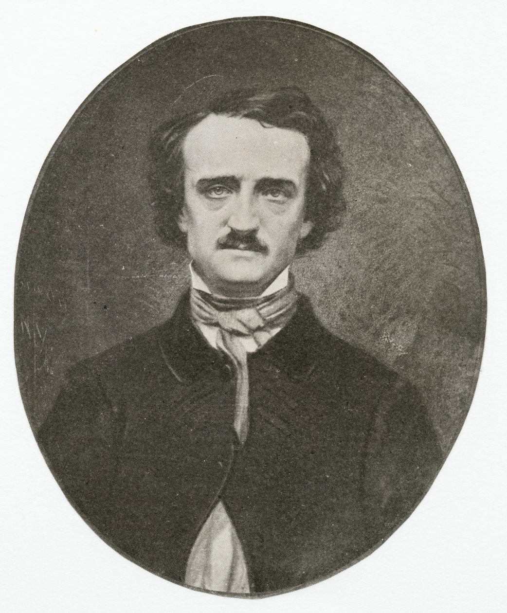 Edgar Allan Poe by Mathew B. Brady