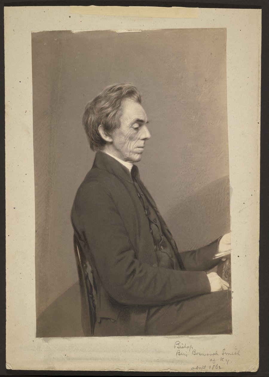 Bishop Benjamin Bosworth Smith by Mathew B. Brady