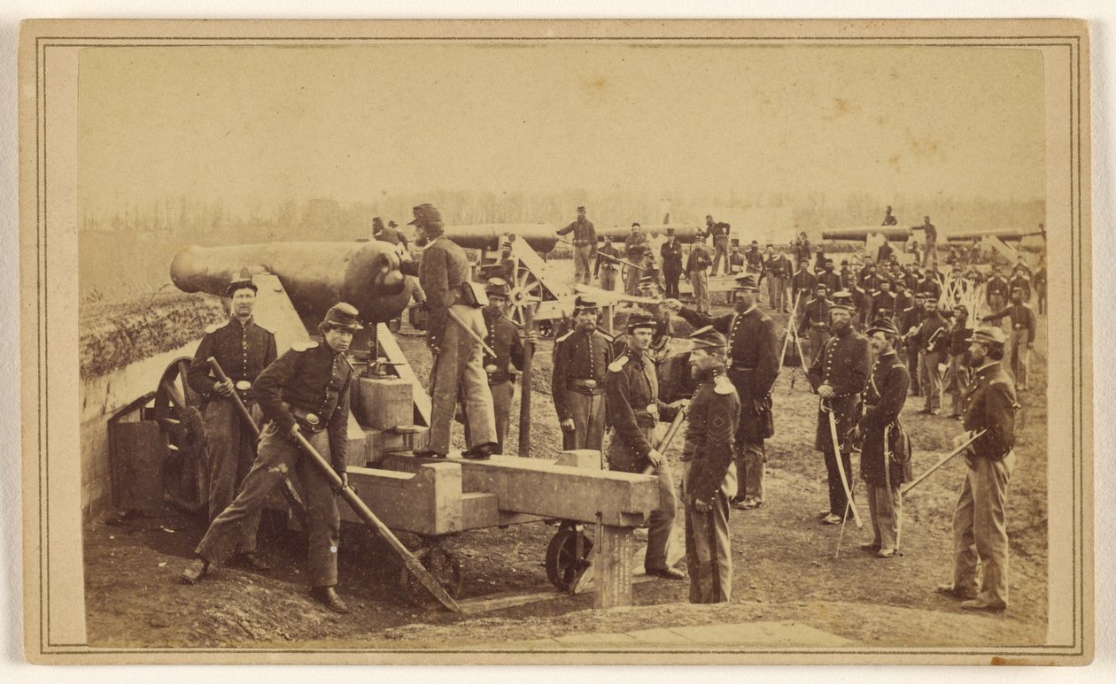 [Fort Totten Defenses of Washington] by Mathew B. Brady