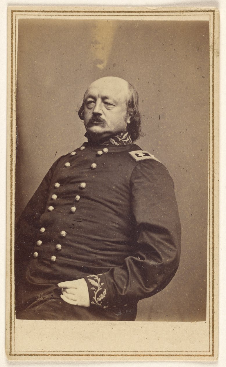 Major-General Benjamin Franklin Butler (1818 - 1893) by Mathew B. Brady