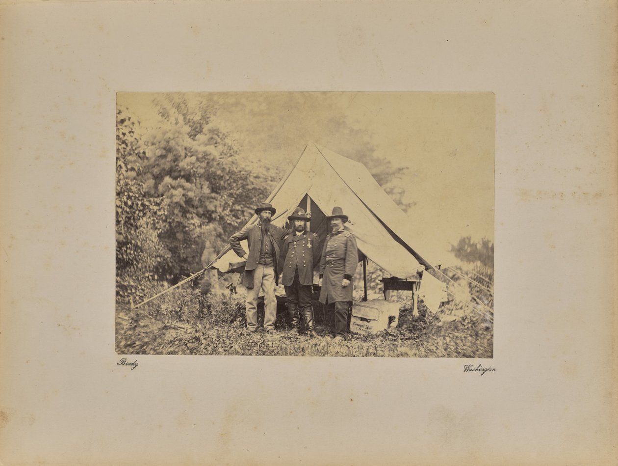 Martindale and Russell and Neil [sic] by Mathew B. Brady