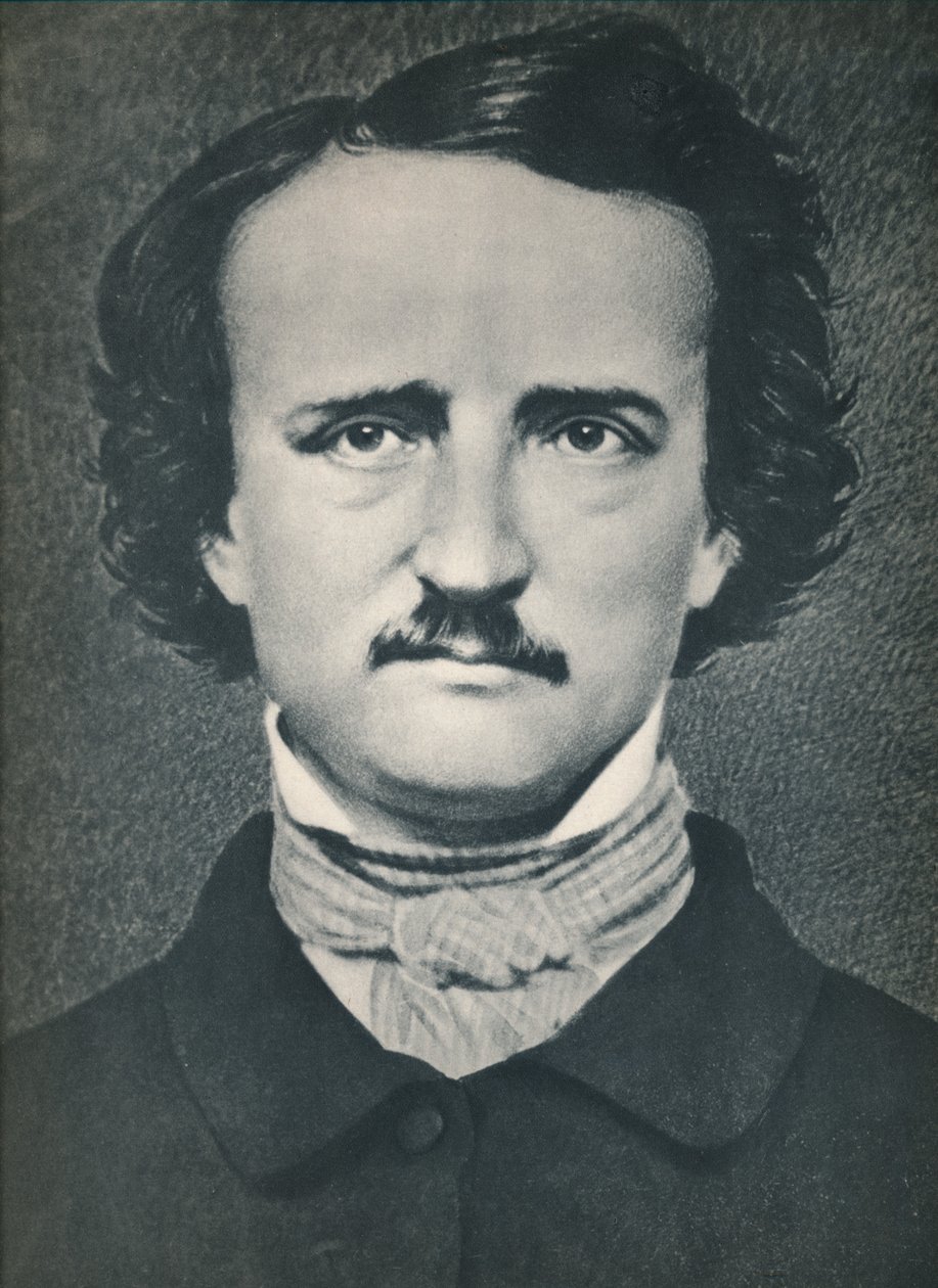 Edgar Allan Poe by Mathew B. Brady