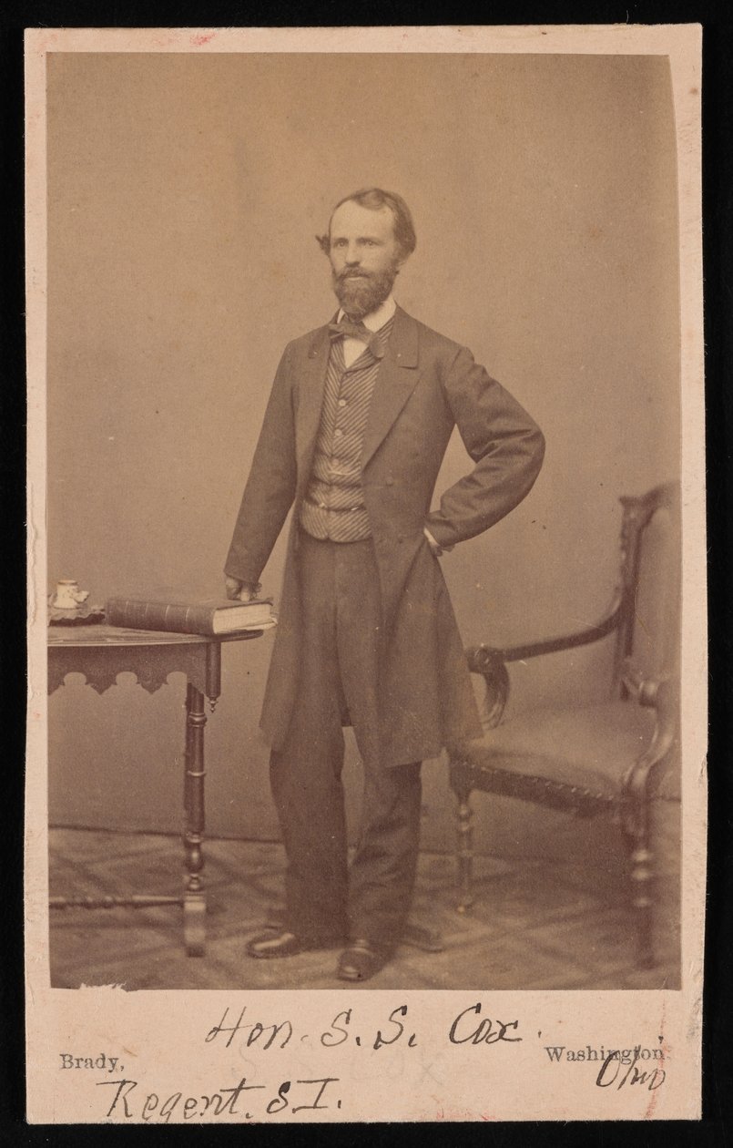 Portrait of Samuel Sullivan Cox 1824-1889, Before 1889 by Mathew Brady