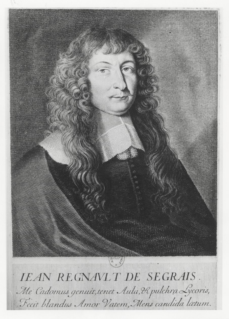 Portrait of Jean Regnault de Segrais by Mathieu Boulanger