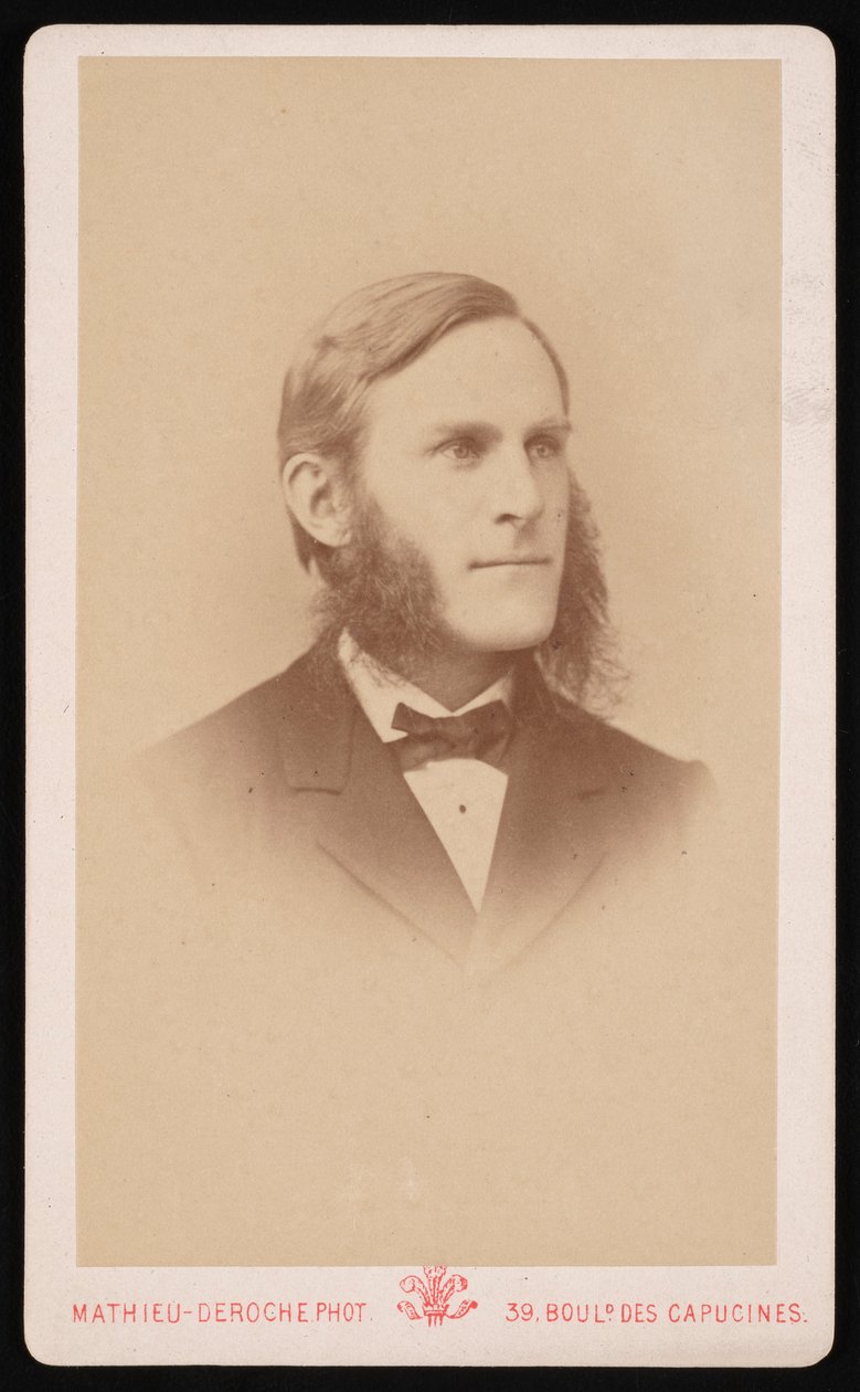 Portrait of Samuel Hubbard Scudder by Mathieu Deroche