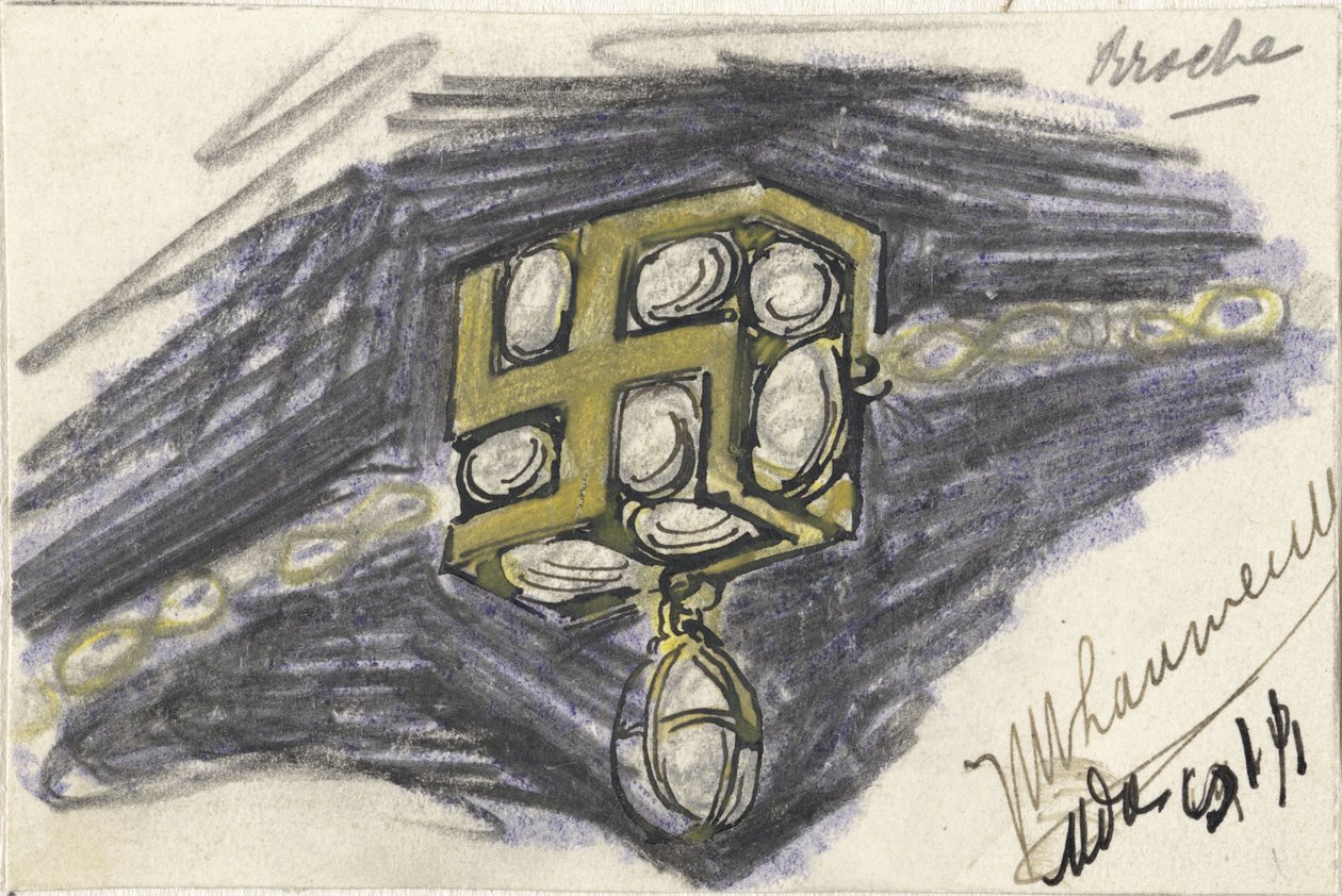 Design for a Brooch by Mathieu Lauweriks