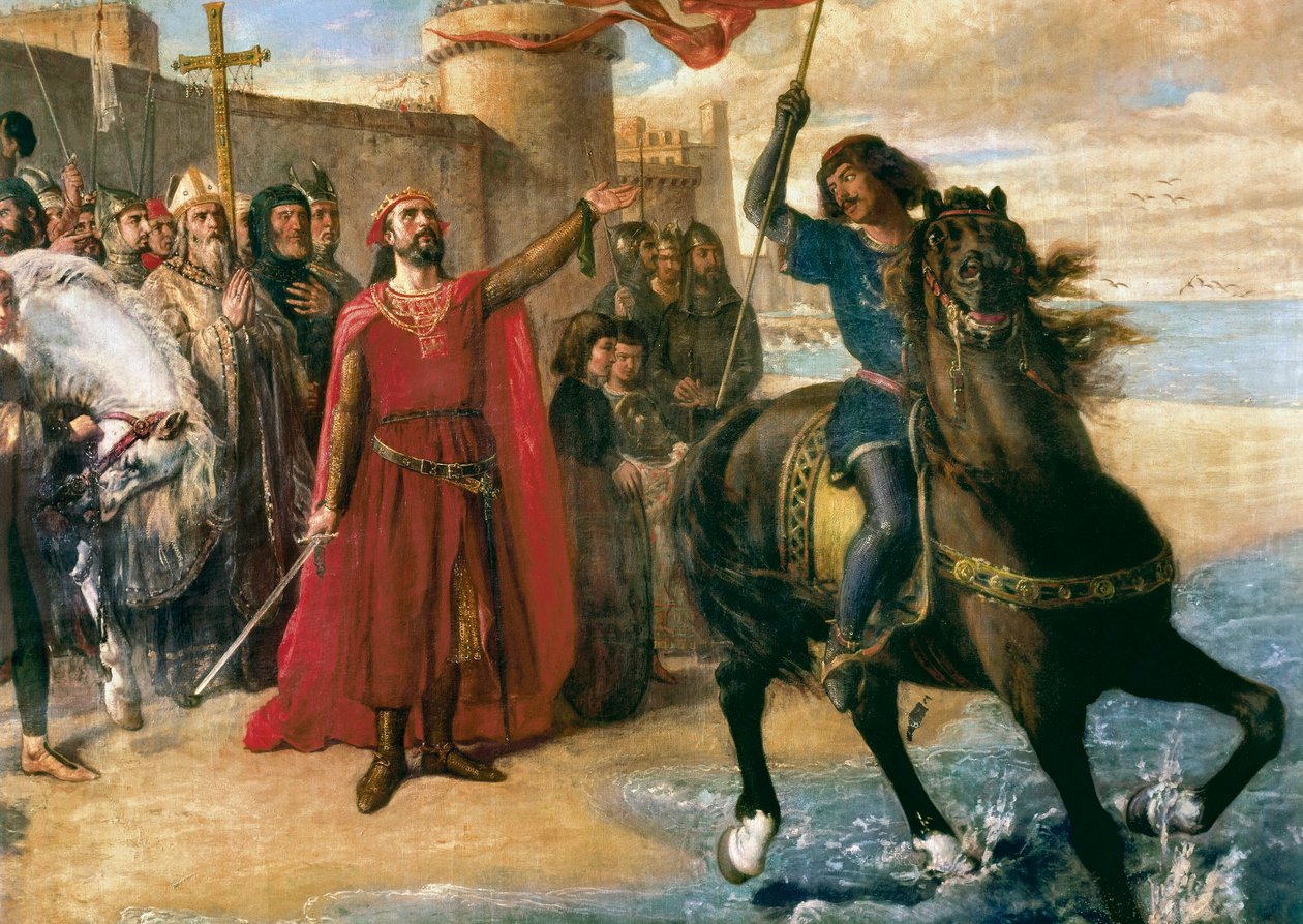 The Reconquista, Spain 13th Century - Alfonso X el Sabio by Matias Moreno Gonzalez