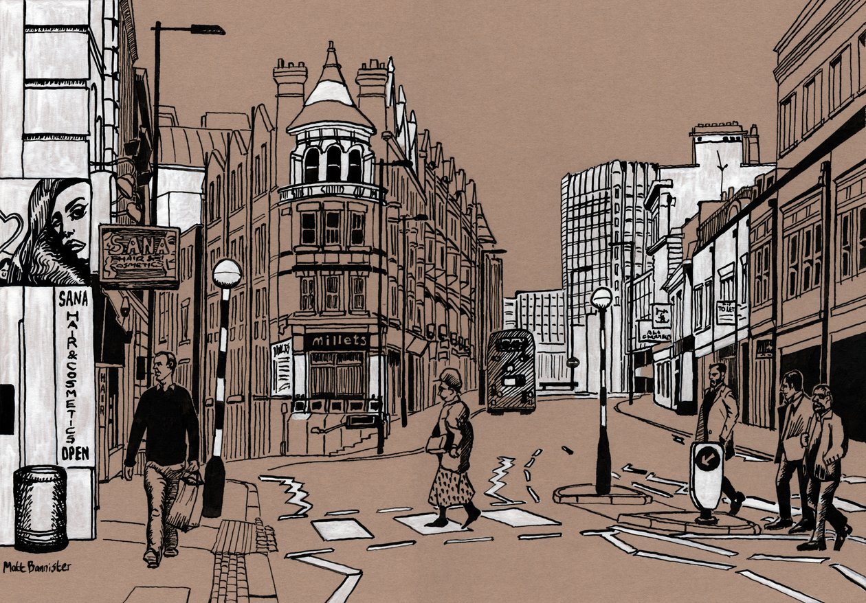 Croydon High Street, 2016 by Matt Bannister