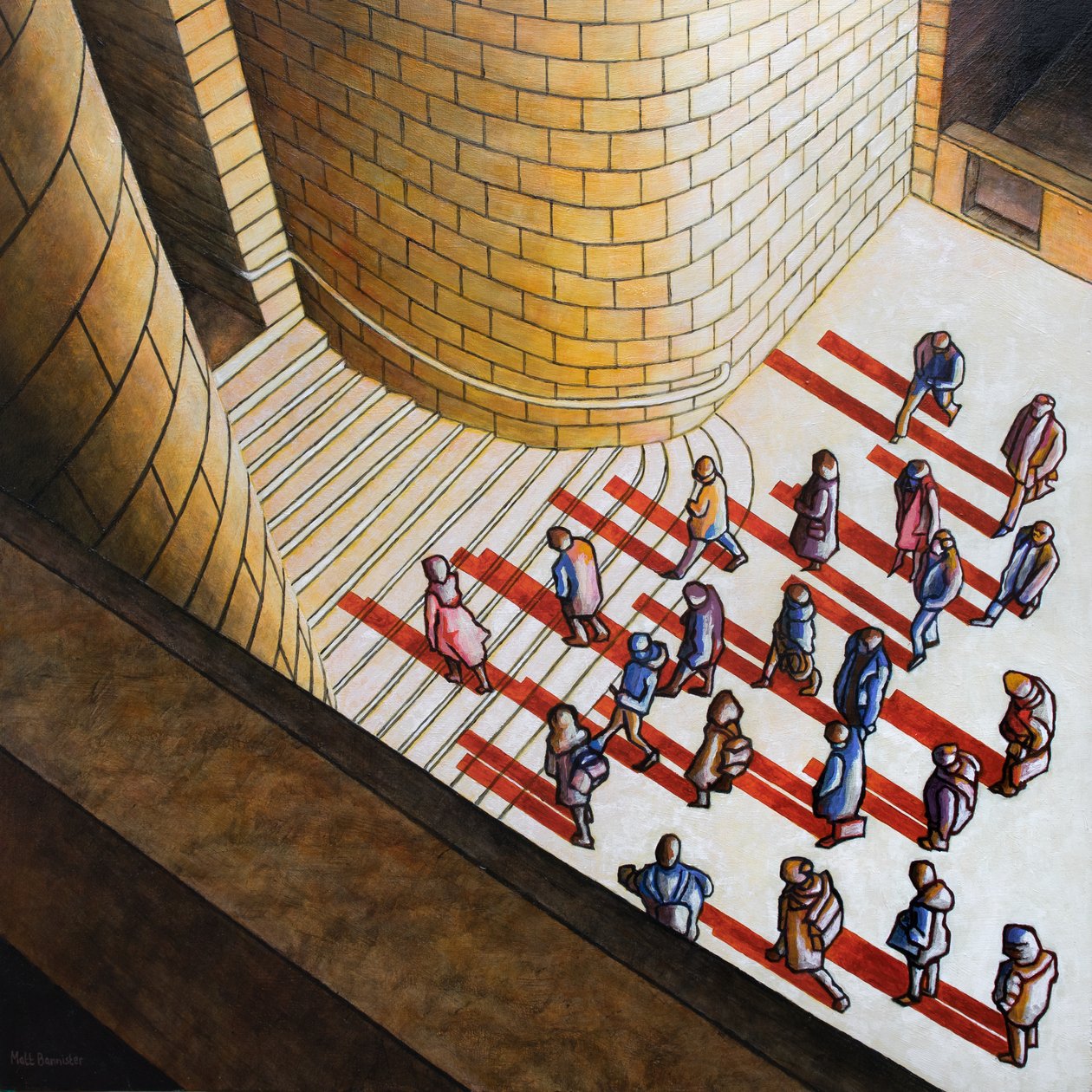 Footfall, 2018 by Matt Bannister