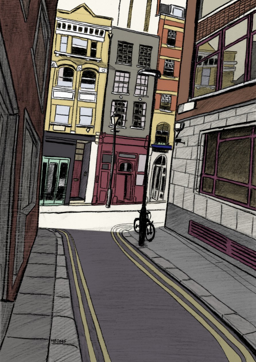Fox and Knot Street EC1, 2015 by Matt Bannister