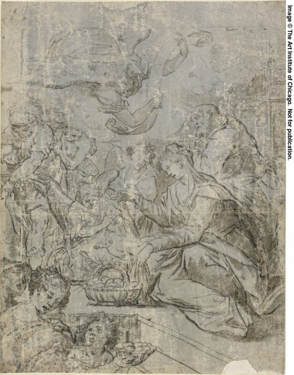 Nativity by Matteo Rosselli