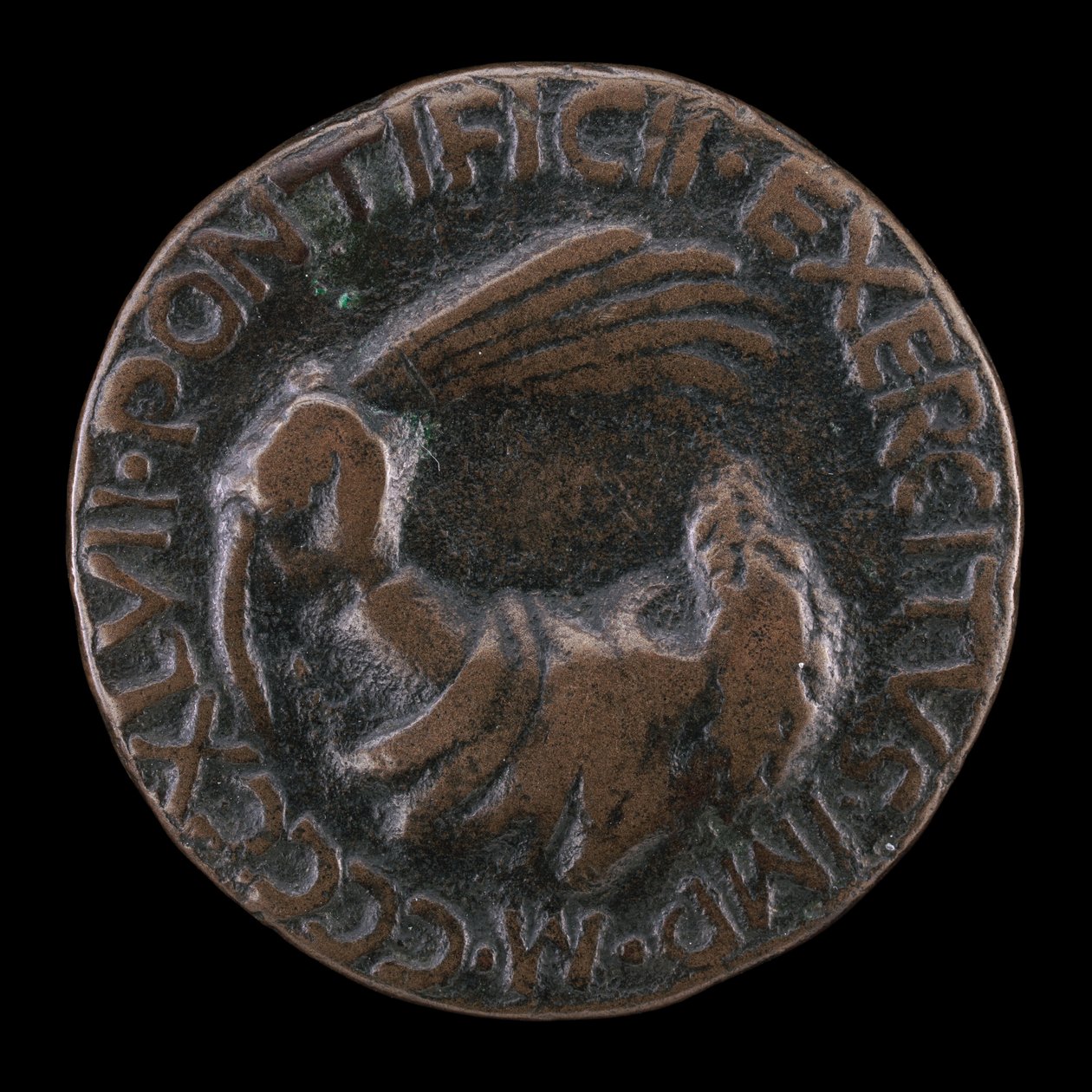 Emblem of Authority [reverse], 1447 by Matteo di Andrea de Pasti