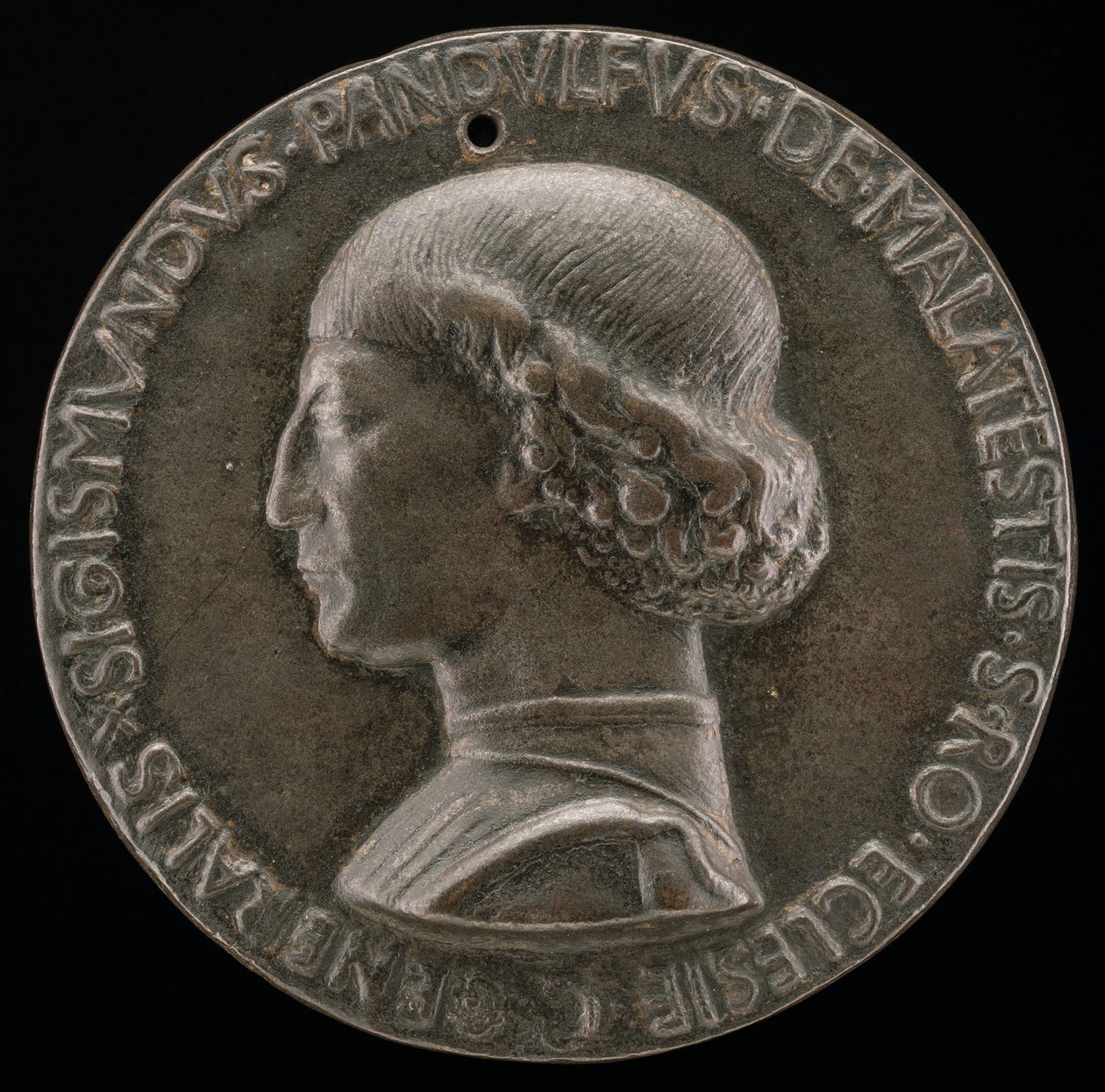 Sigismondo Pandolfo Malatesta, 1417-1468, Lord of Rimini and Fano [obverse] by Matteo di Andrea de Pasti