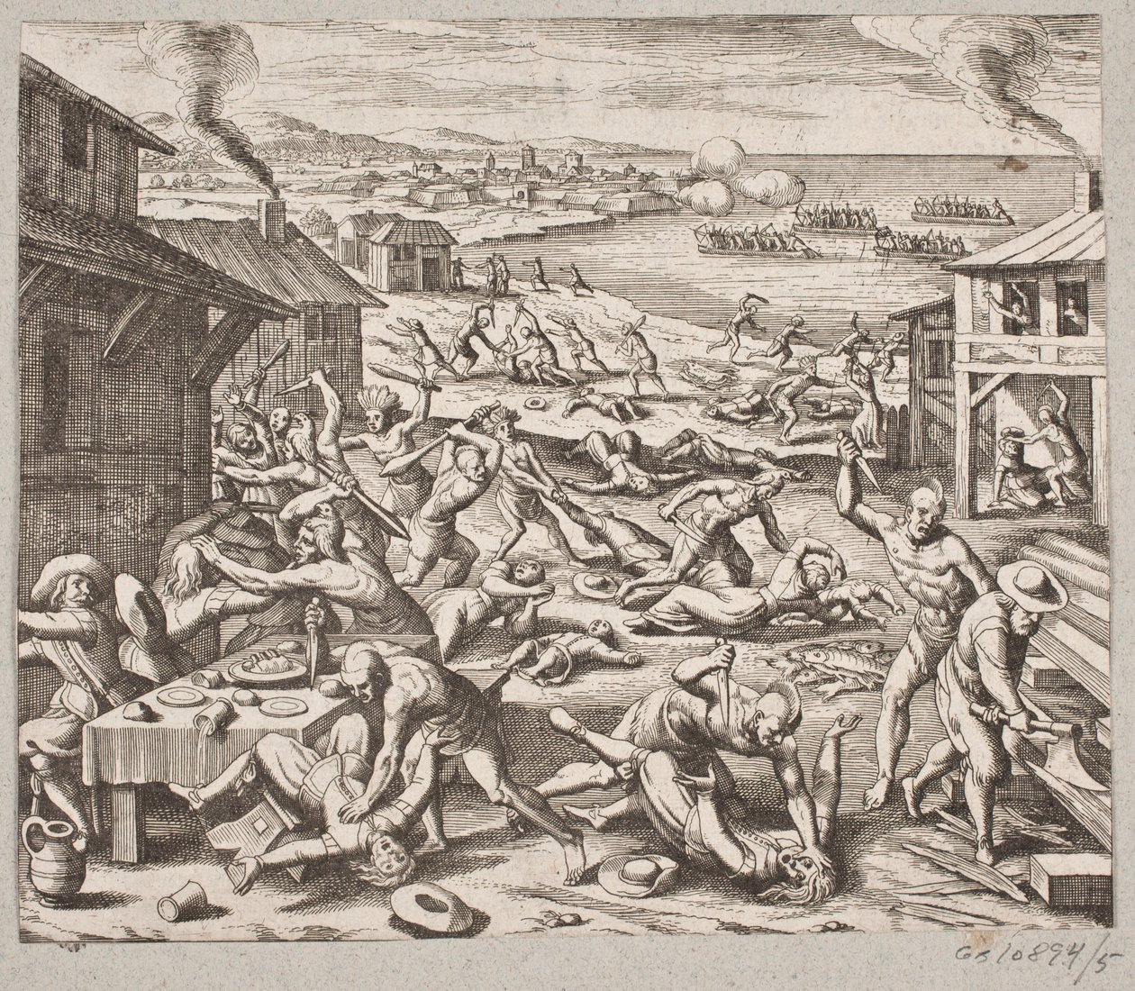 Thus This Peace Was Also Broken Due to Deceit by Matthäus Merian d.Æ.