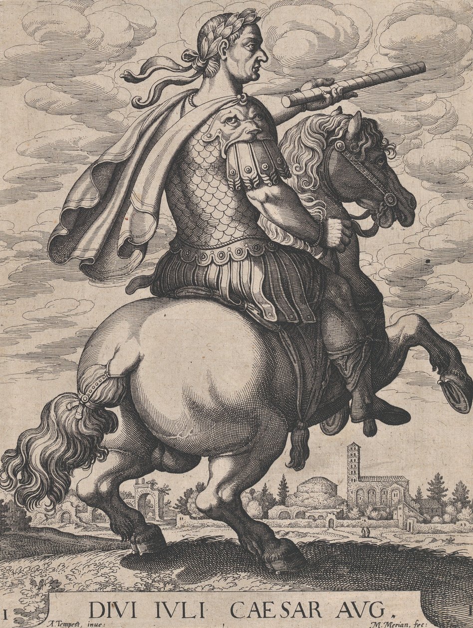Plate 1: Emperor Julius Caesar on Horseback, from 
