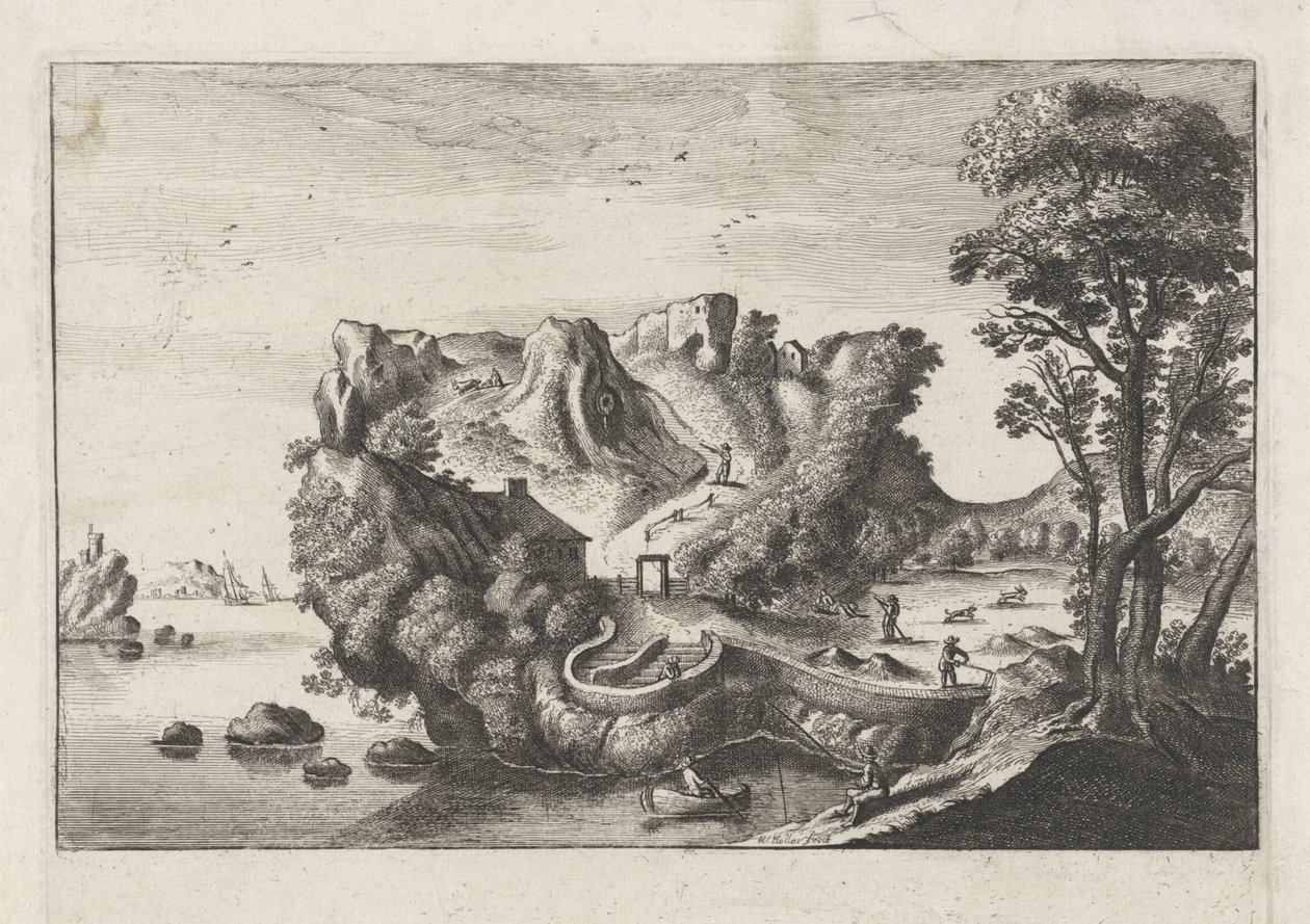 Anthropomorphic Landscape in the Form of a Man