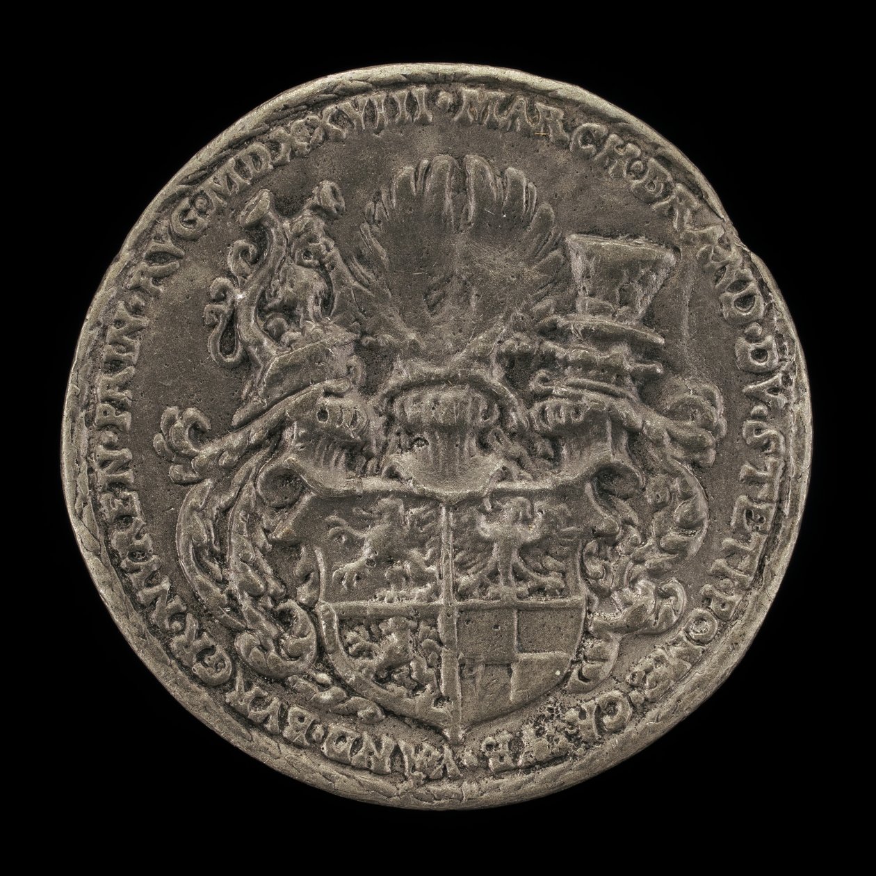 Blazon of Arms [reverse] by Matthes Gebel