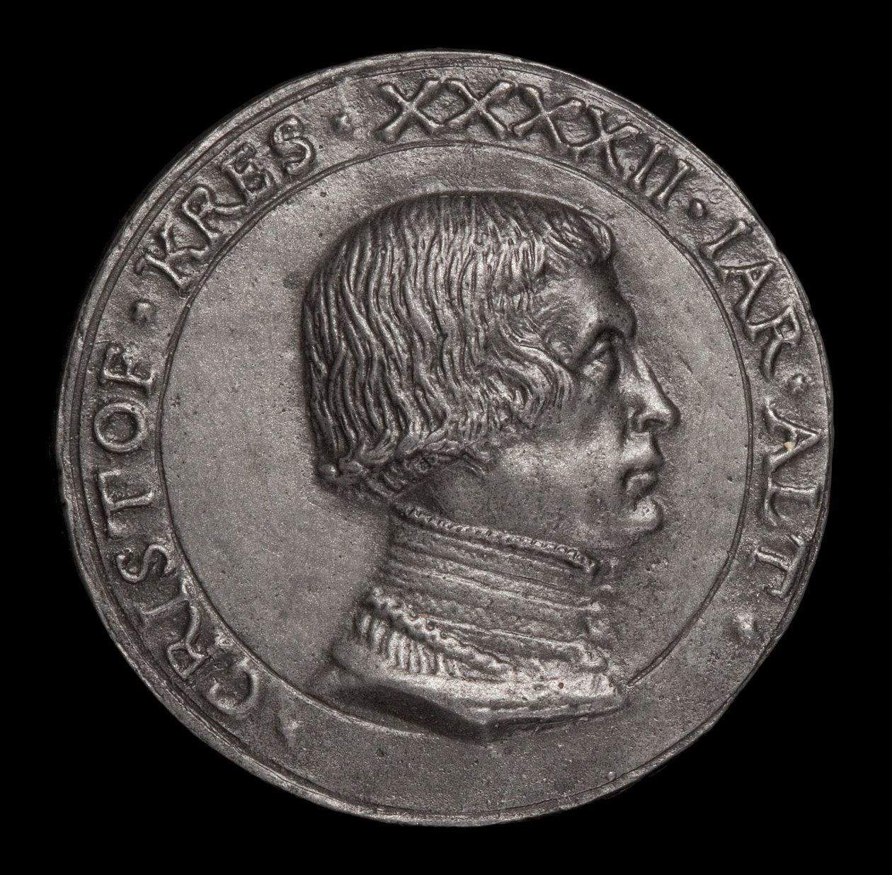 Christoph Kress von Kressenstein, 1484-1535, Patrician and Diplomat [obverse], 1526 by Matthes Gebel
