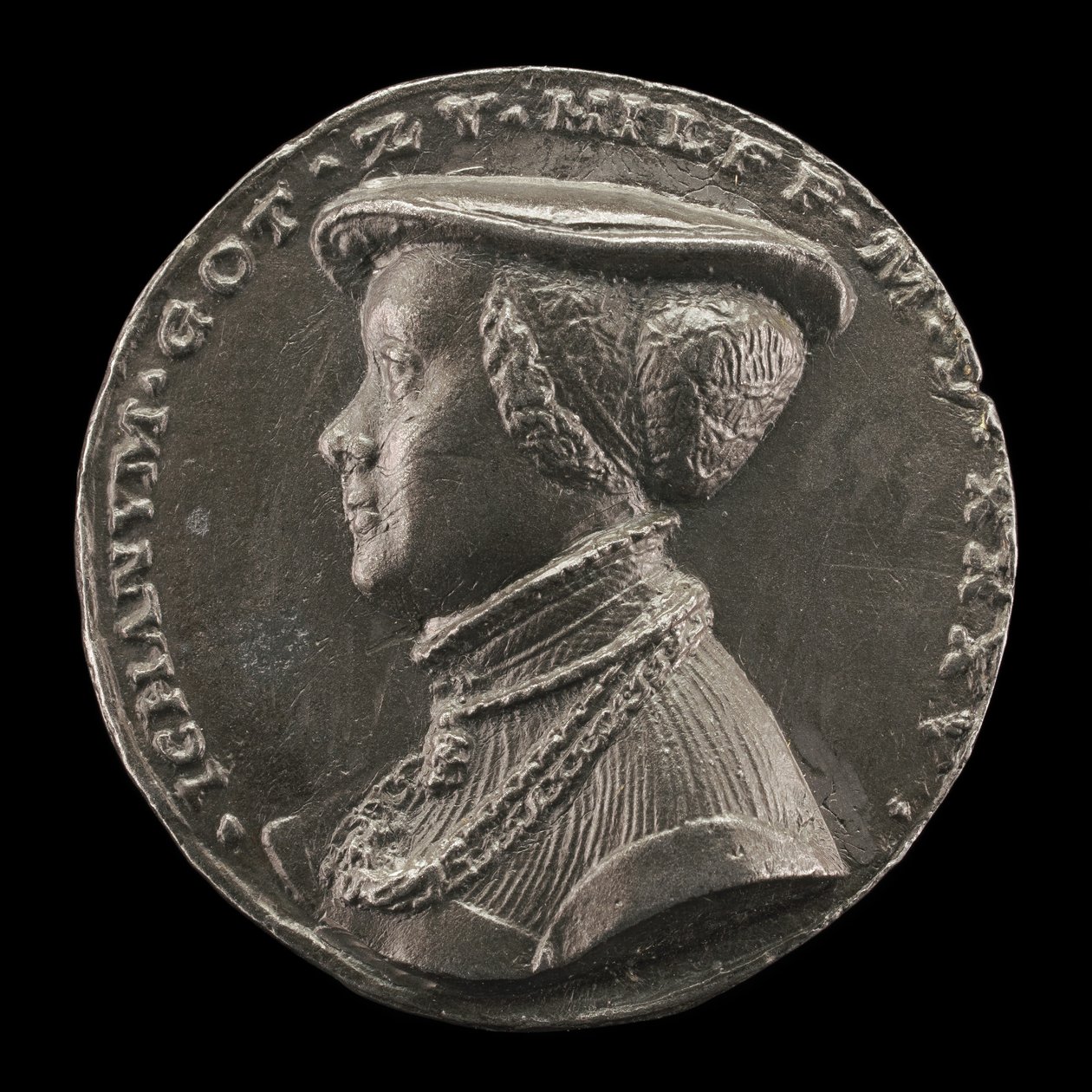 Magdalena Rummel, Wife of Lorenz Staiber 1509 [reverse], 1535 by Matthes Gebel