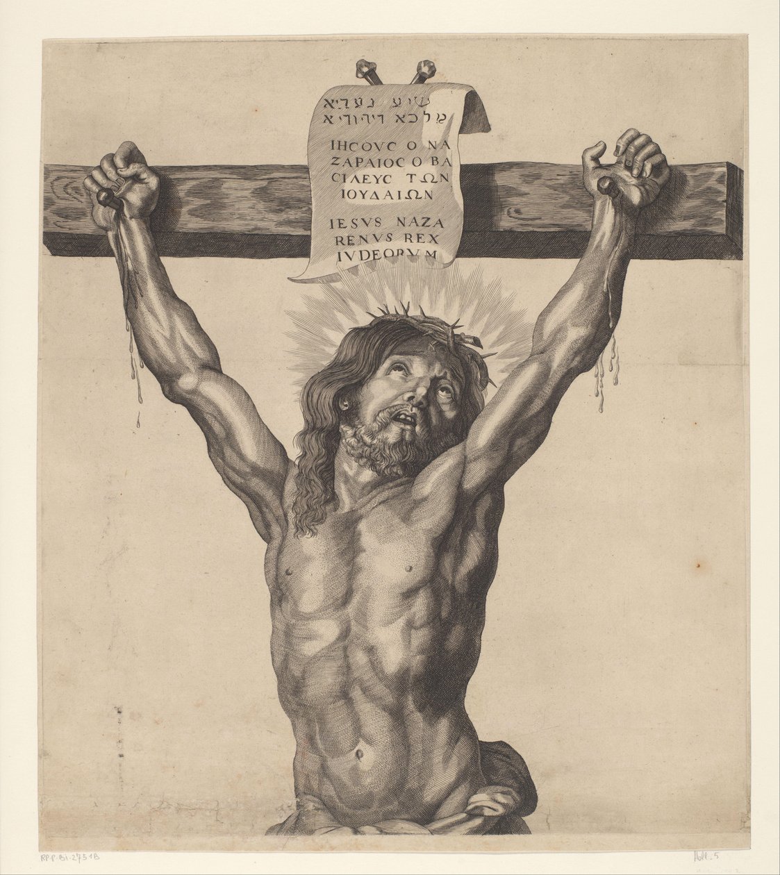 Christ on the Cross by Mattheus Borrekens