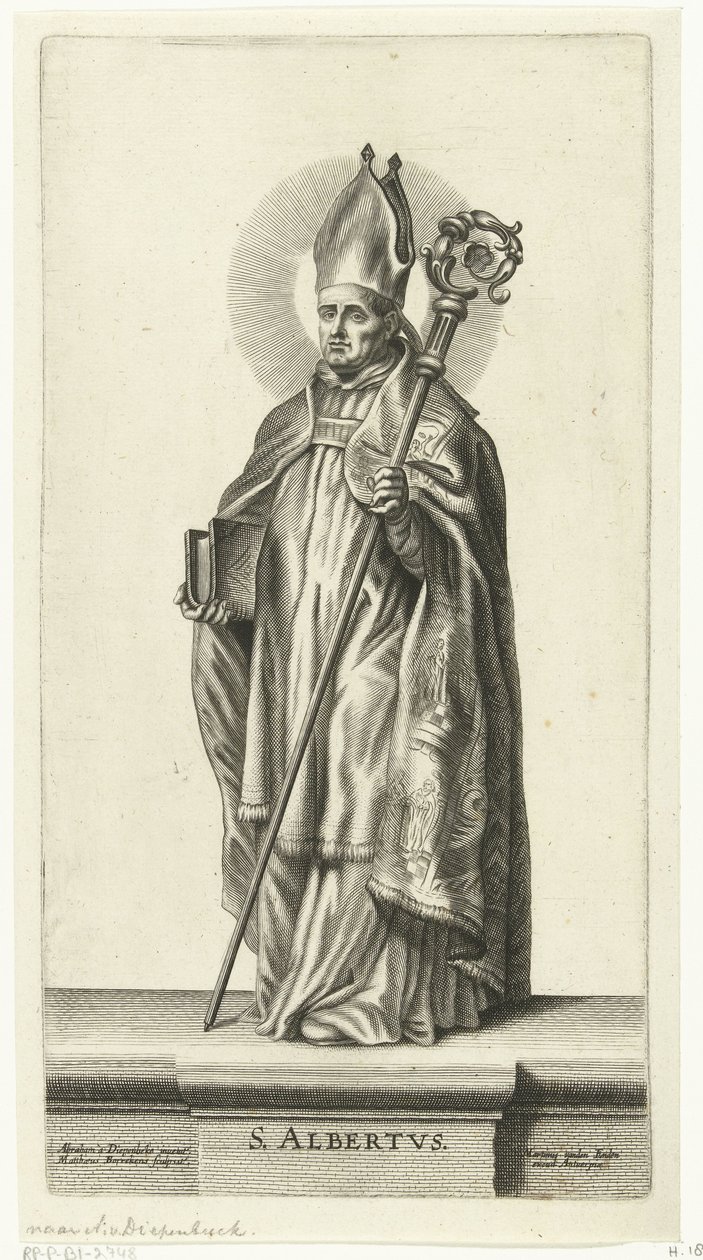 Saint Albertus (Saints series) by Mattheus Borrekens