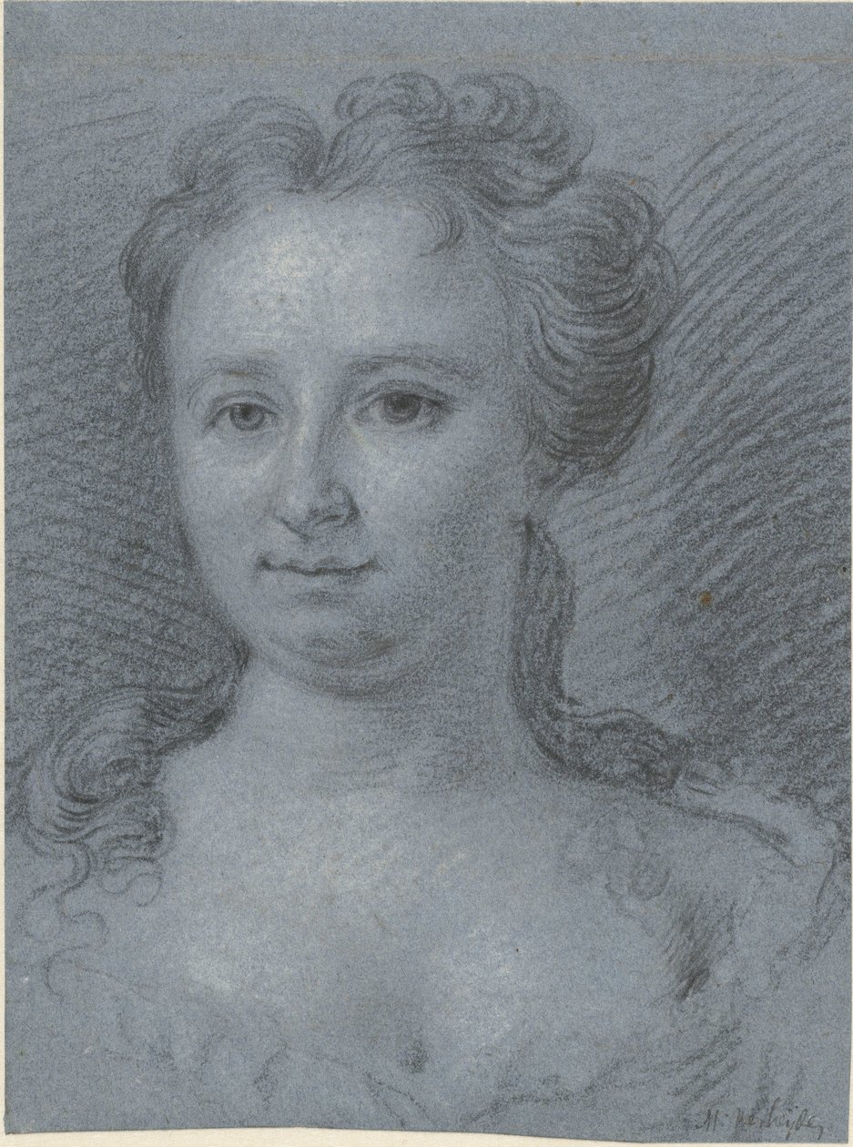 Portrait of Miss Swiers Born Moleneyser by Mattheus Verheyden