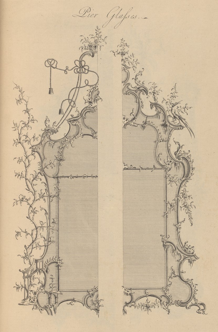 A General System of Useful and Ornamental Furniture, 1759-1763 by Matthew Darly