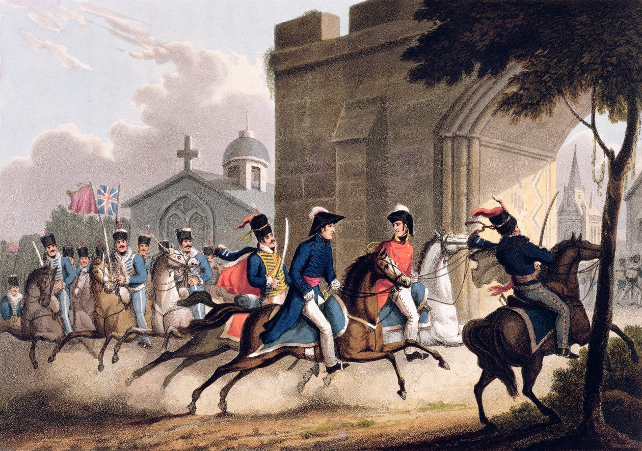 Entrance of Lord Wellington into Salamanca by Matthew Dubourg