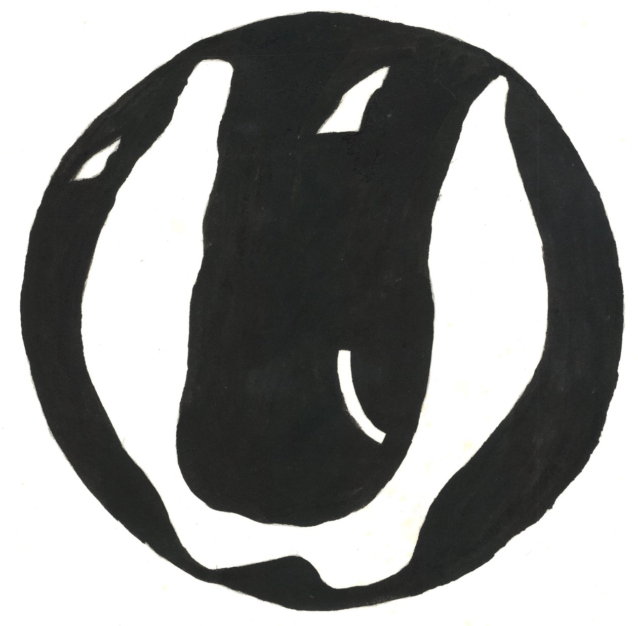 From the Series Glyphs 12, 2017 by Matthew Hilton