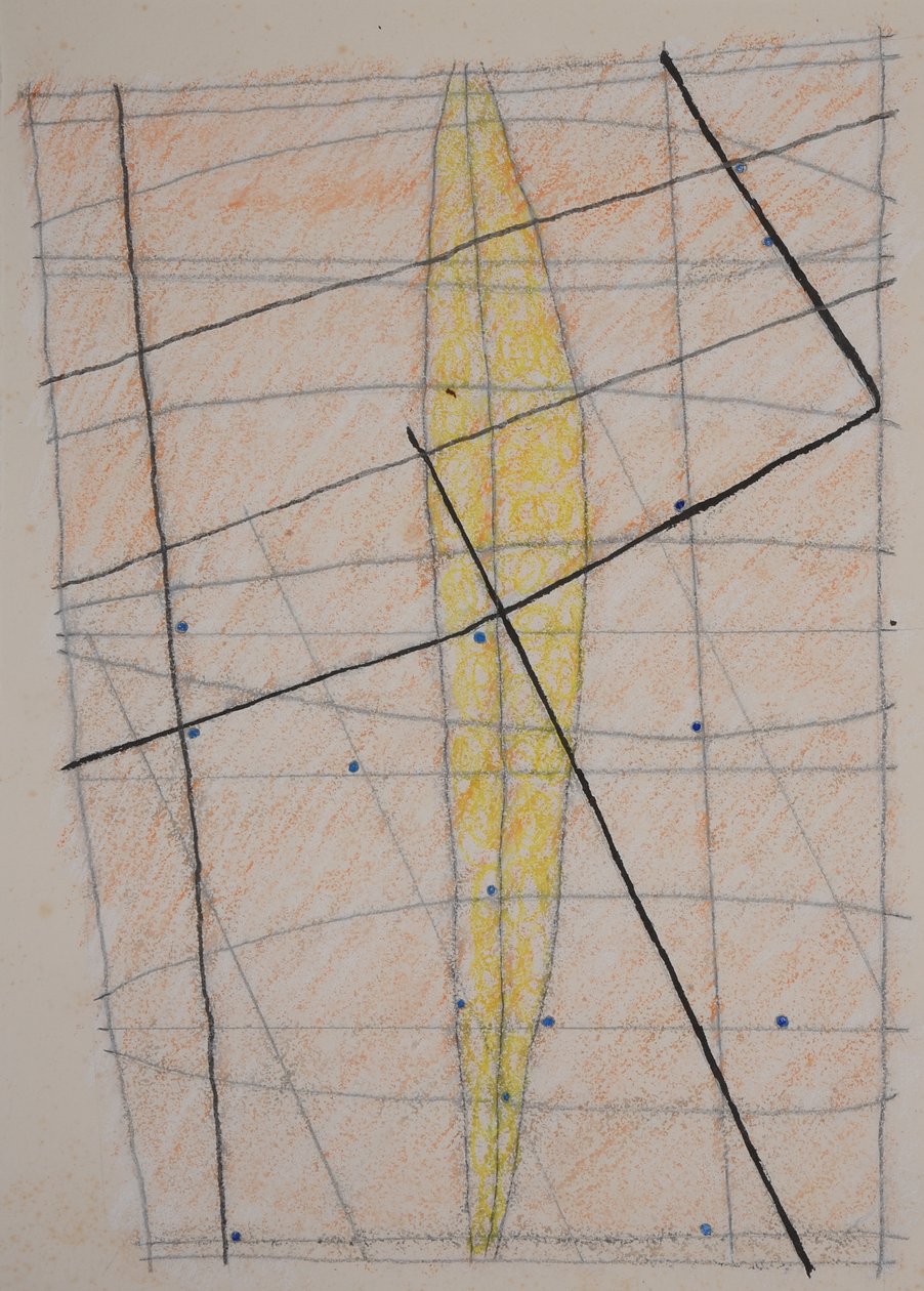 Stick Chart 3, 2014 by Matthew Hilton