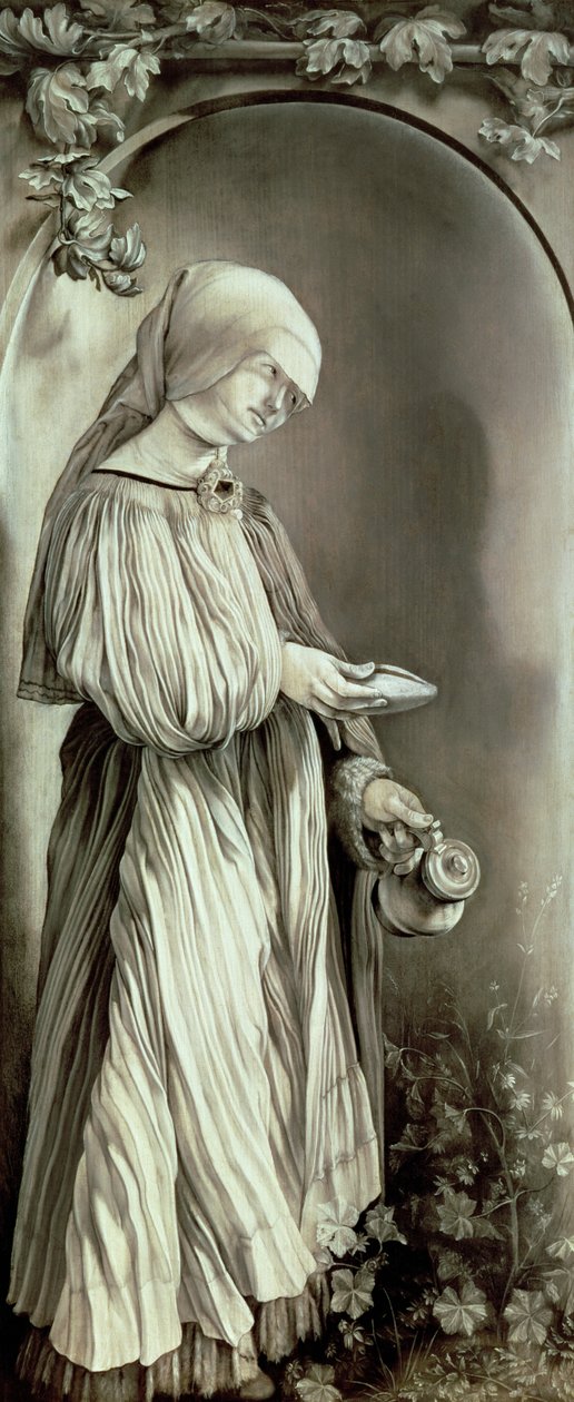 St. Elizabeth of Hungary (1207-31) by Matthias (c.1480 1528) Grunewald