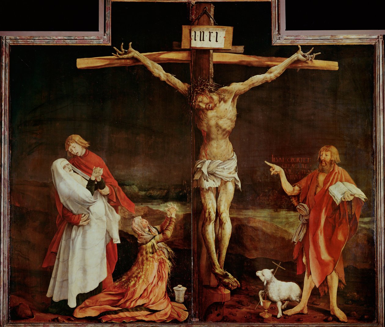 Crucifixion by Matthias Gruenewald