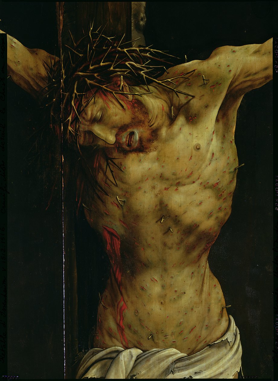 The Crucifixion from the Isenheim Altarpiece (detail of Christ