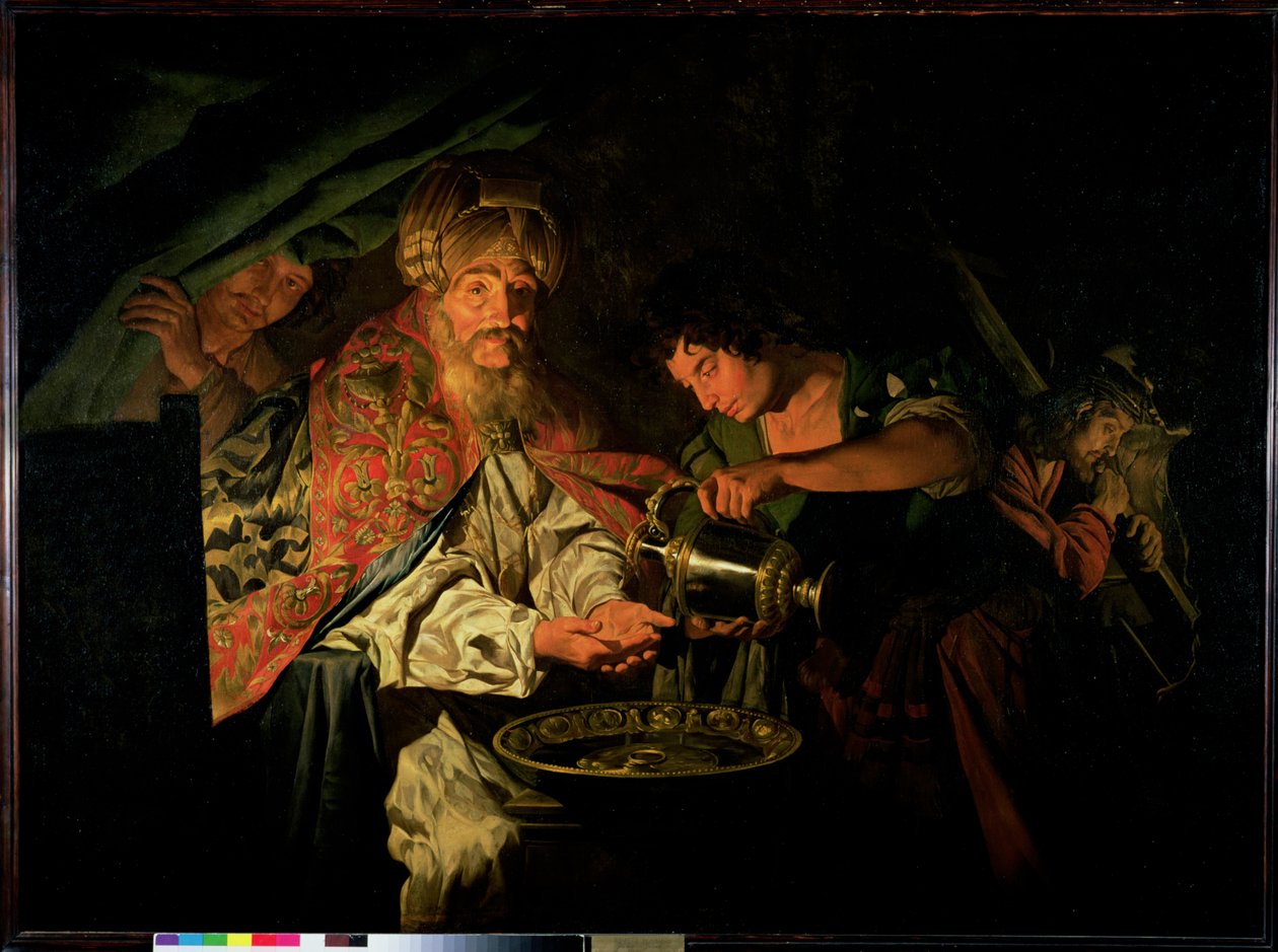 Pilate Washing his Hands by Matthias Stomer