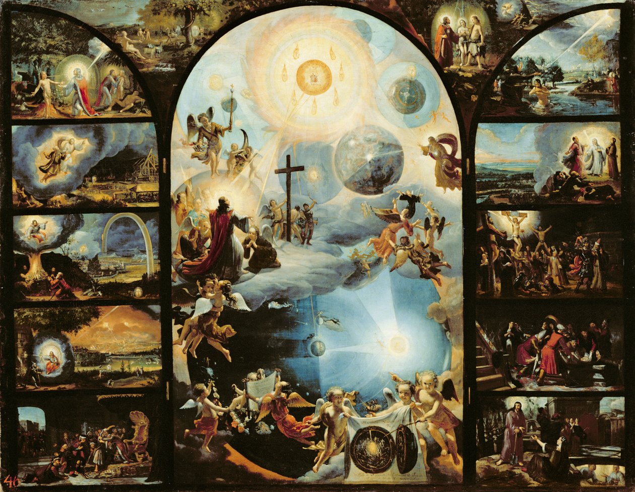 Allegory of the Creation of the Cosmos by Matthys Naiveu