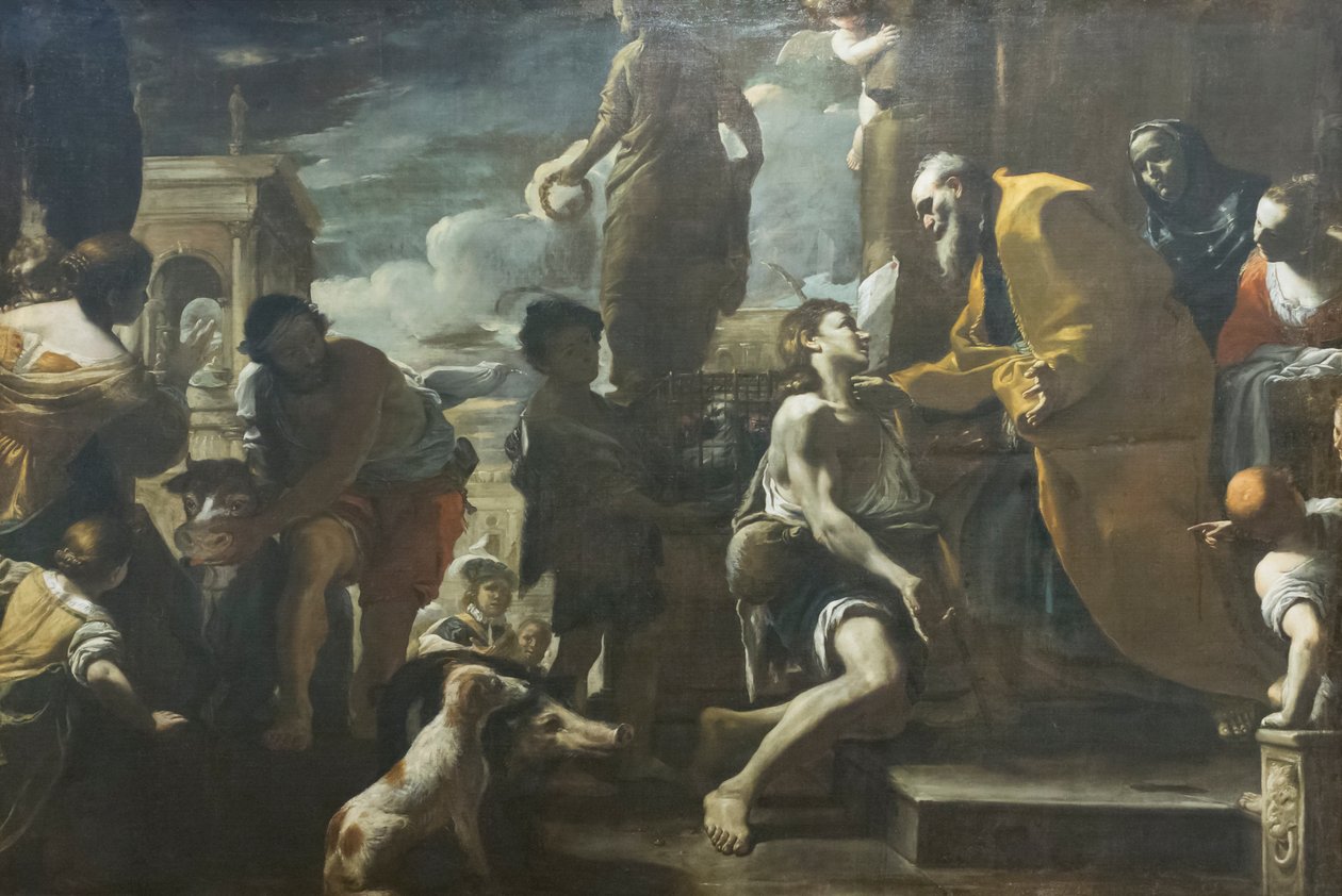 Return of the Prodigal Son by Mattia (1613 99) Preti