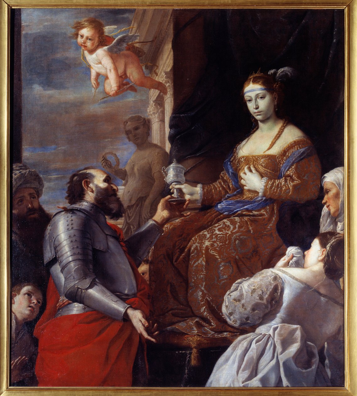 Sophonisbe Taking the Poison by Mattia Preti