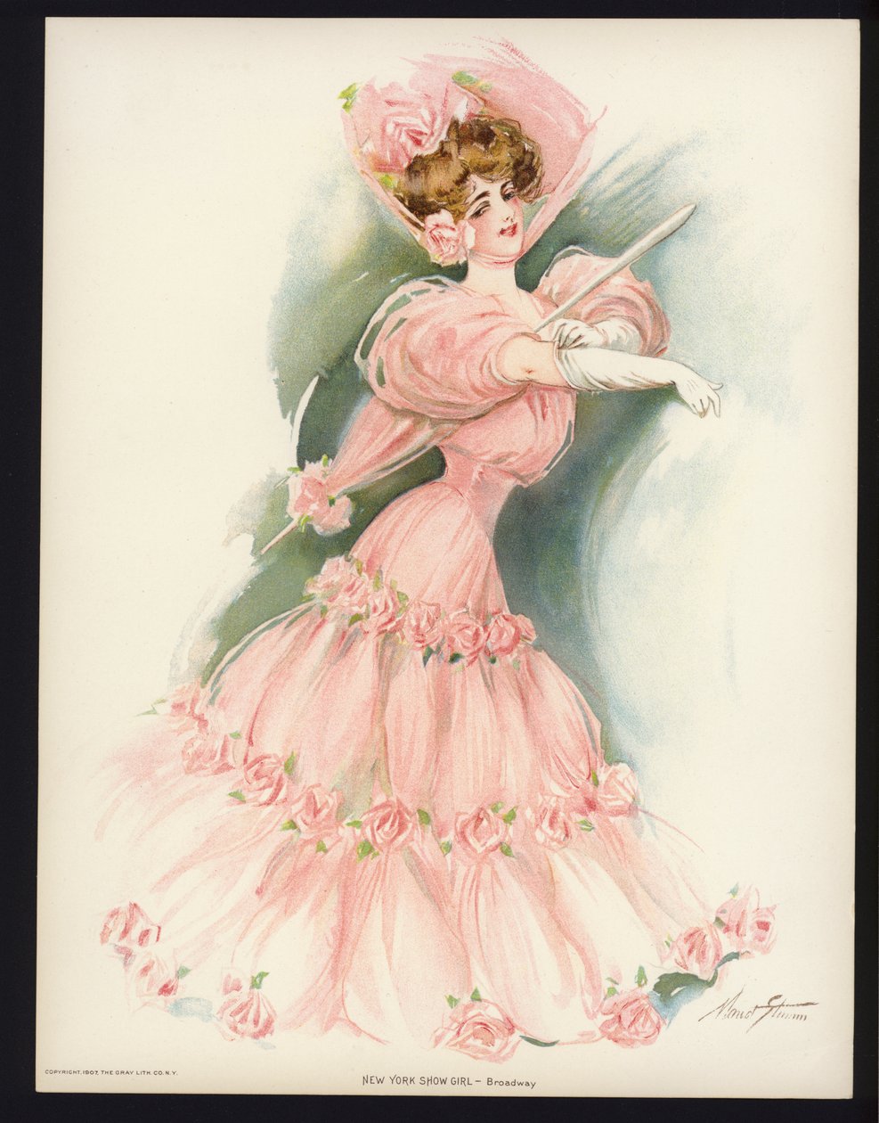 New York Show Girl: Broadway by Maud Stumm