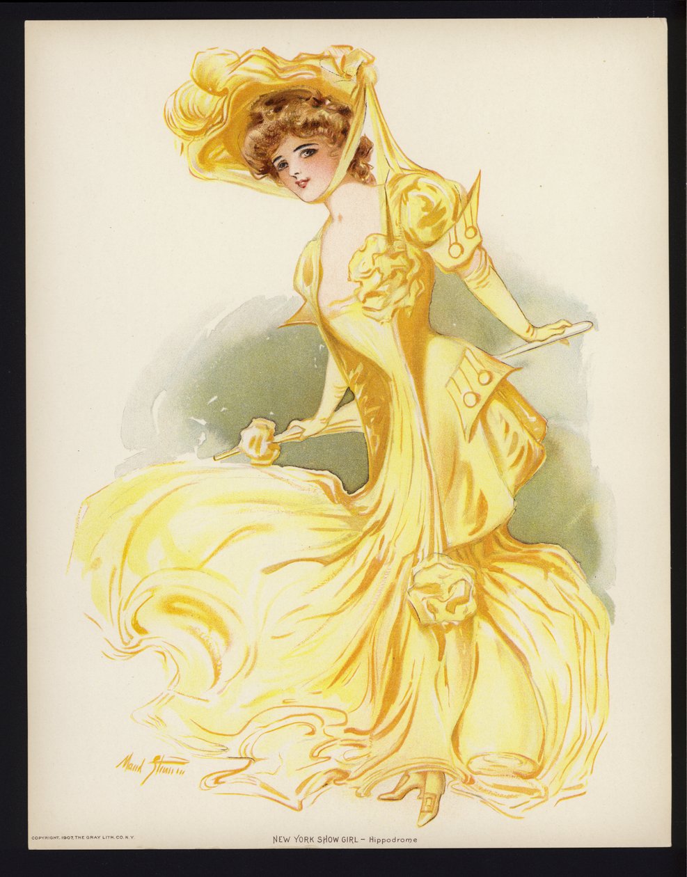 New York Show Girl: Hippodrome by Maud Stumm