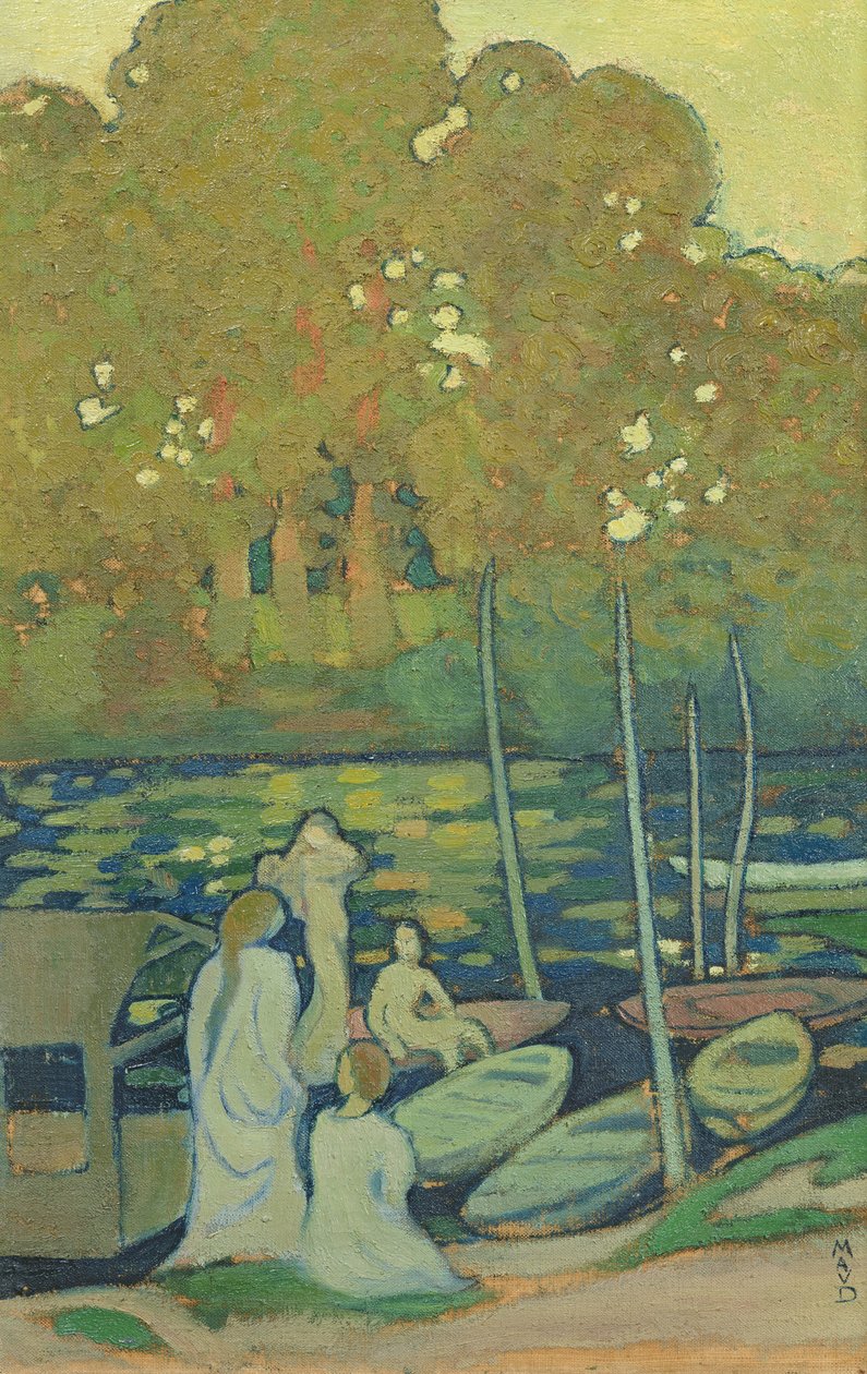 Nymphs, or The Seine at Port-Marly, c.1890 by Maurice Denis