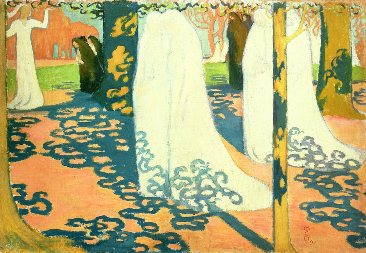 Procession under the Trees, 1892 by Maurice Denis