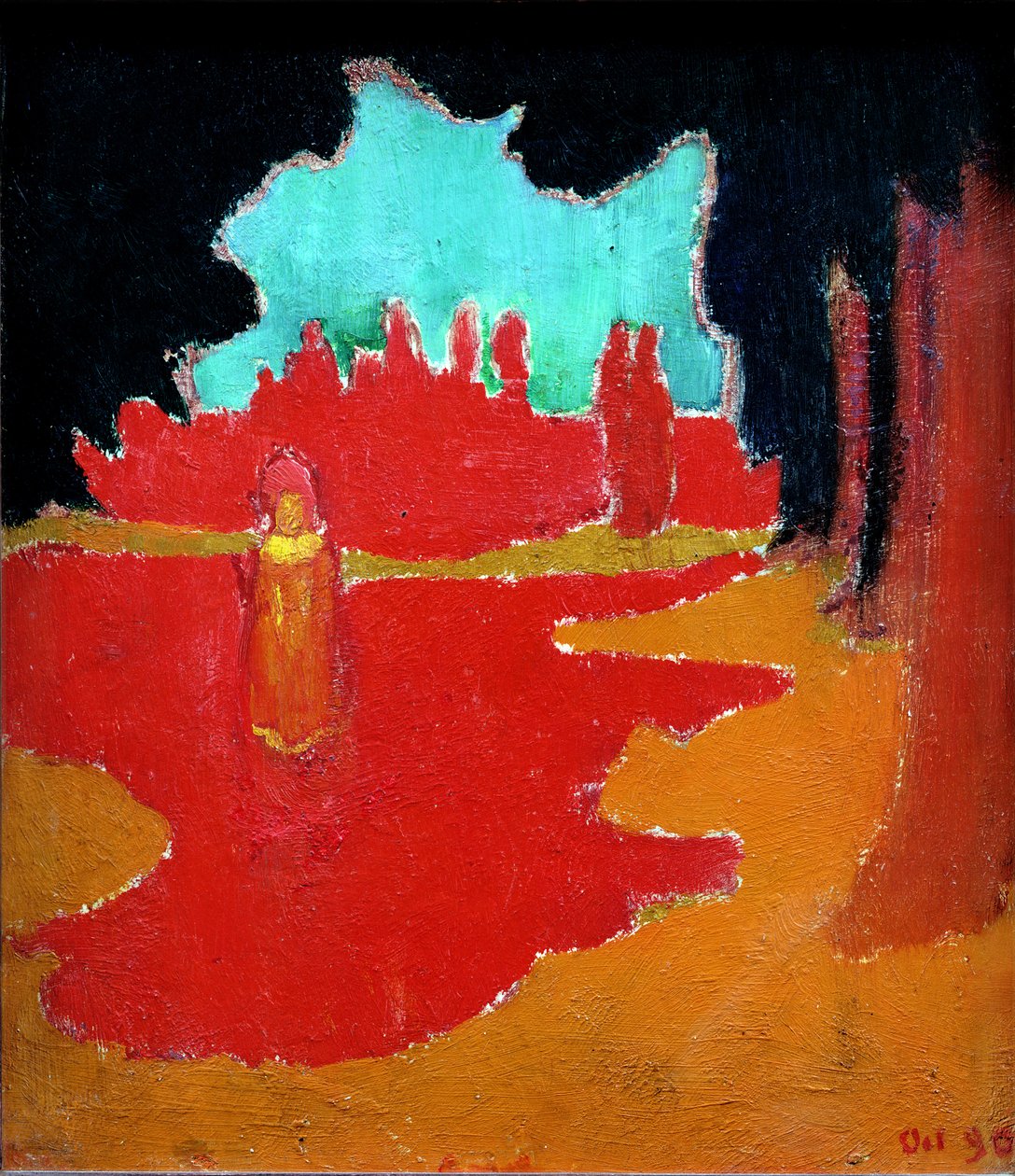 Sun-spots on the Terrace, 1890 by Maurice Denis