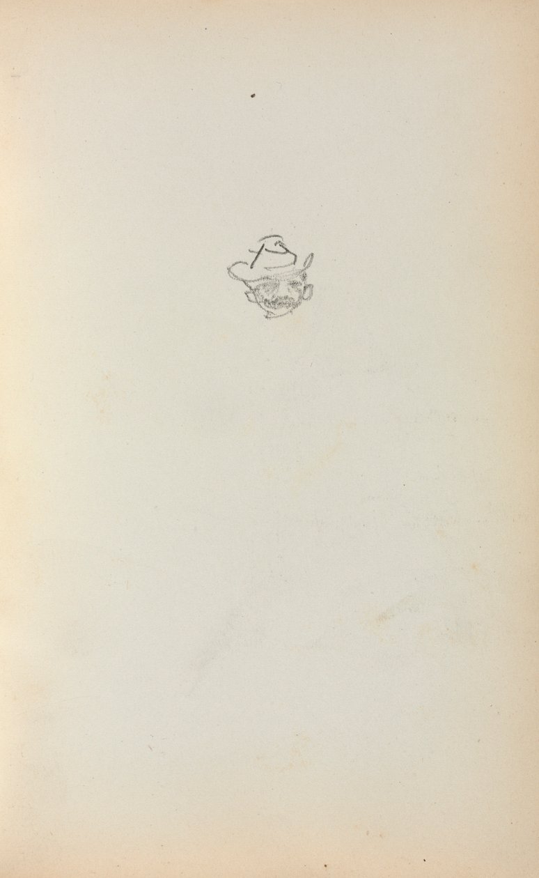 Italian Sketchbook: Head of a Man by Maurice Brazil Prendergast